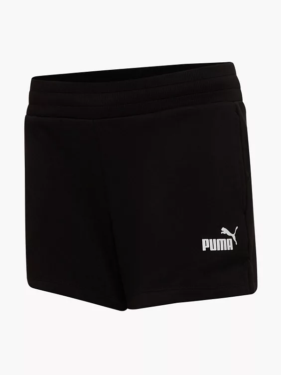 PUMA Shorts in schwarz