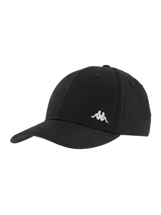 Kappa Cap in schwarz