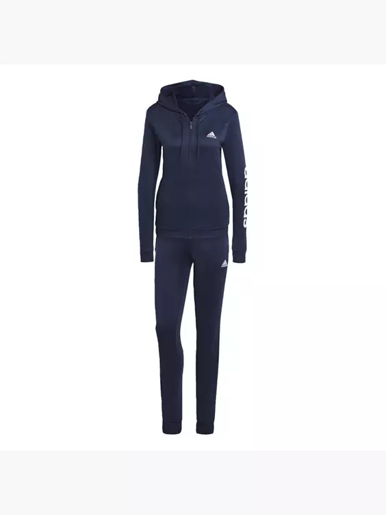 adidas Linear Trainingsanzug in blau