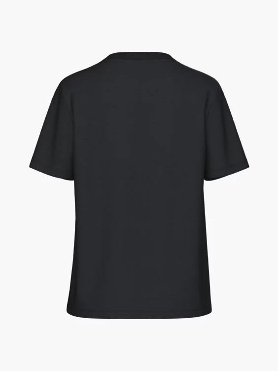 PIECES T-Shirt in schwarz