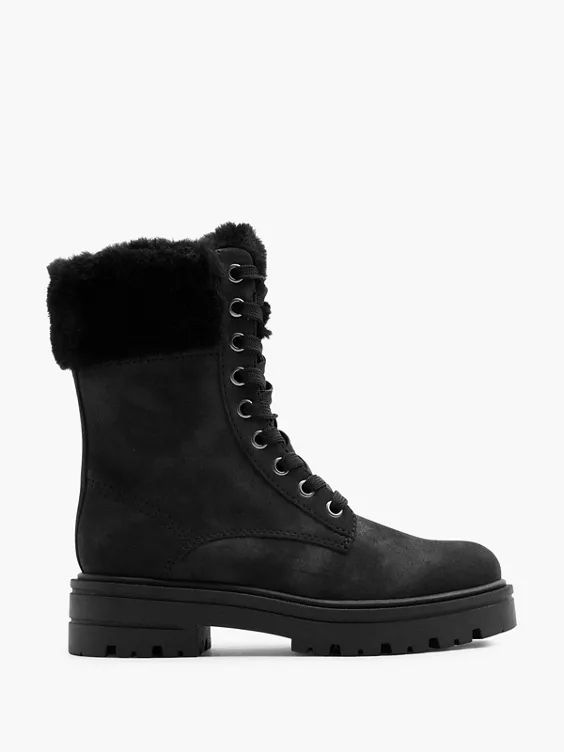 Landrover Schnürboots in schwarz