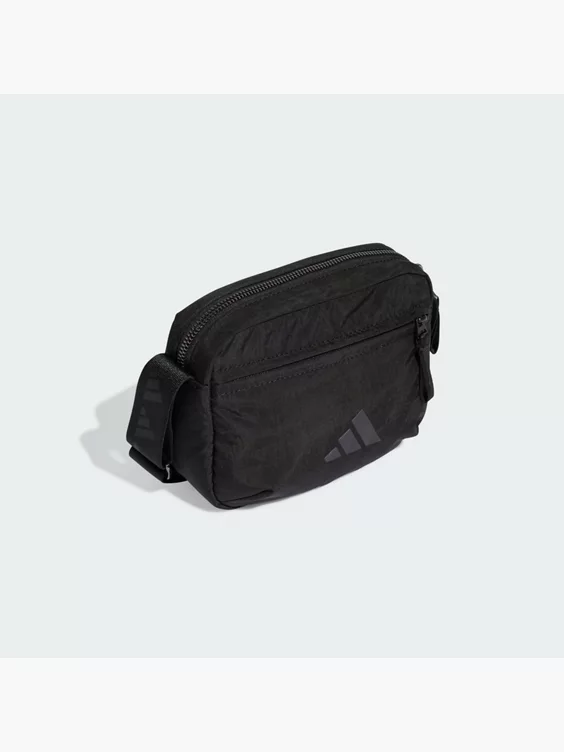 adidas adidas 3-Streifen Logo Festival Tasche in schwarz