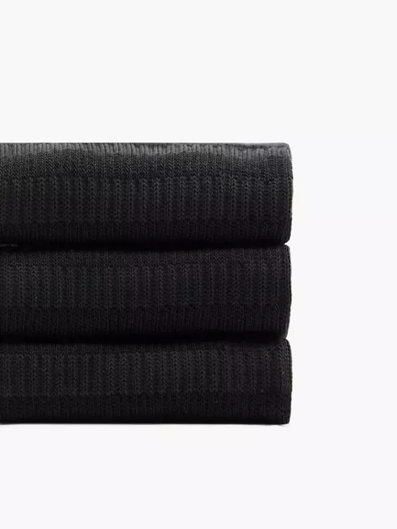 adidas Classics 3er Pack Ankle Socken in schwarz