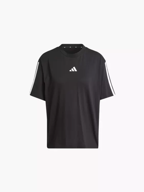 adidas T-Shirt in schwarz