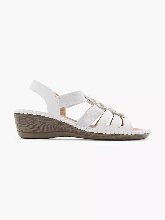 Easy Street Komfort Sandalette in weiß