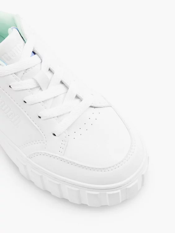 Bench Platform Sneaker in weiß