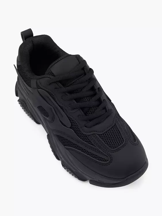 Graceland Chunky Sneaker in schwarz