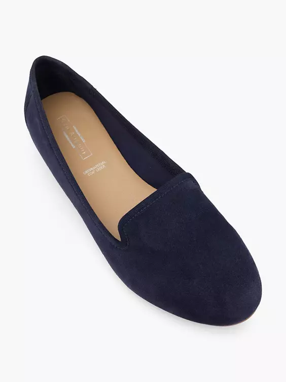 5th Avenue Leder Loafer in blau