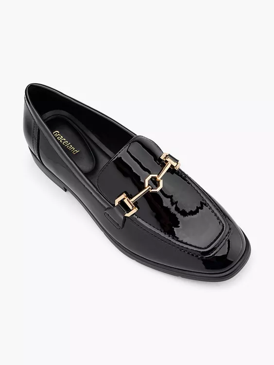 Graceland Loafer in schwarz