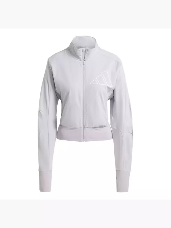 adidas Full-Zip Trainingsjacke in grau