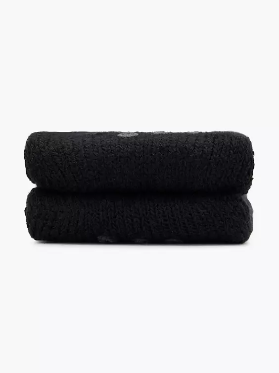 Cosy Nature ABS Socken in schwarz