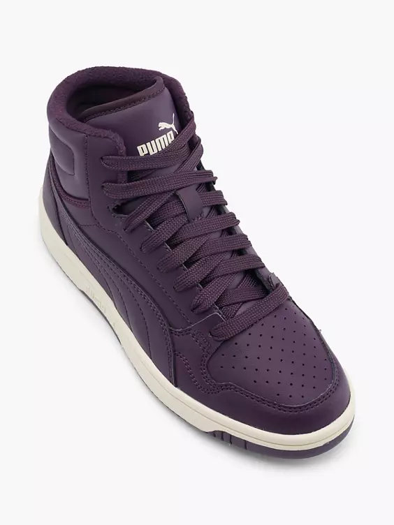 PUMA Hohe Sneaker Reb-L Mid WTR Jr in lila
