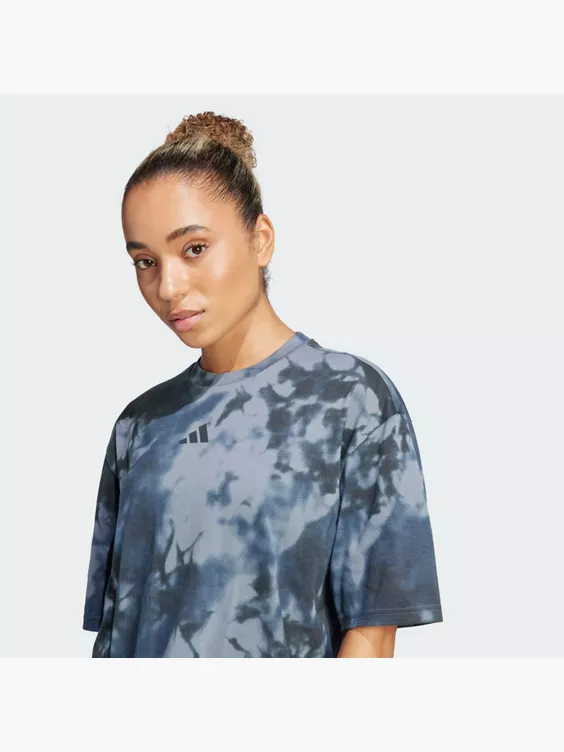 adidas Climacool Training Club 24/7 Graphic T-Shirt in blau