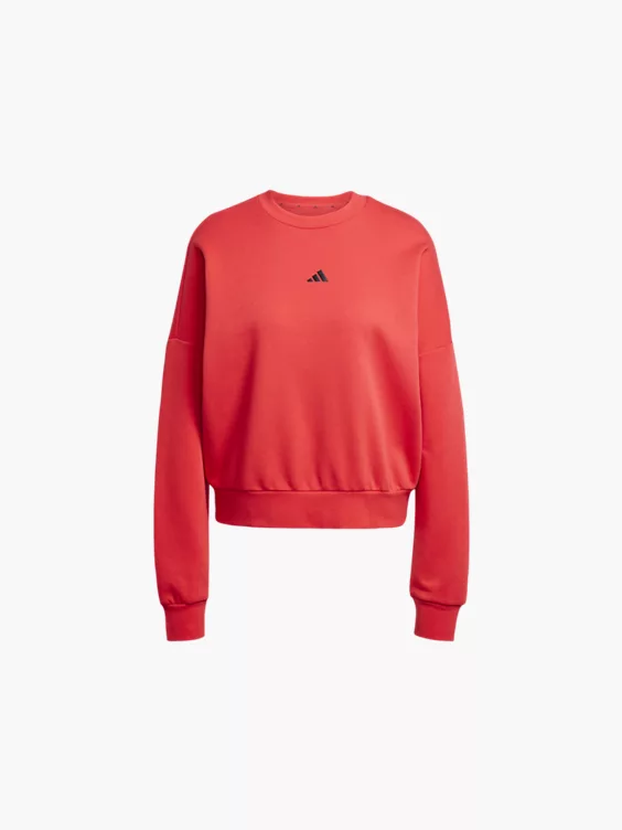 adidas Sweatshirt in rot