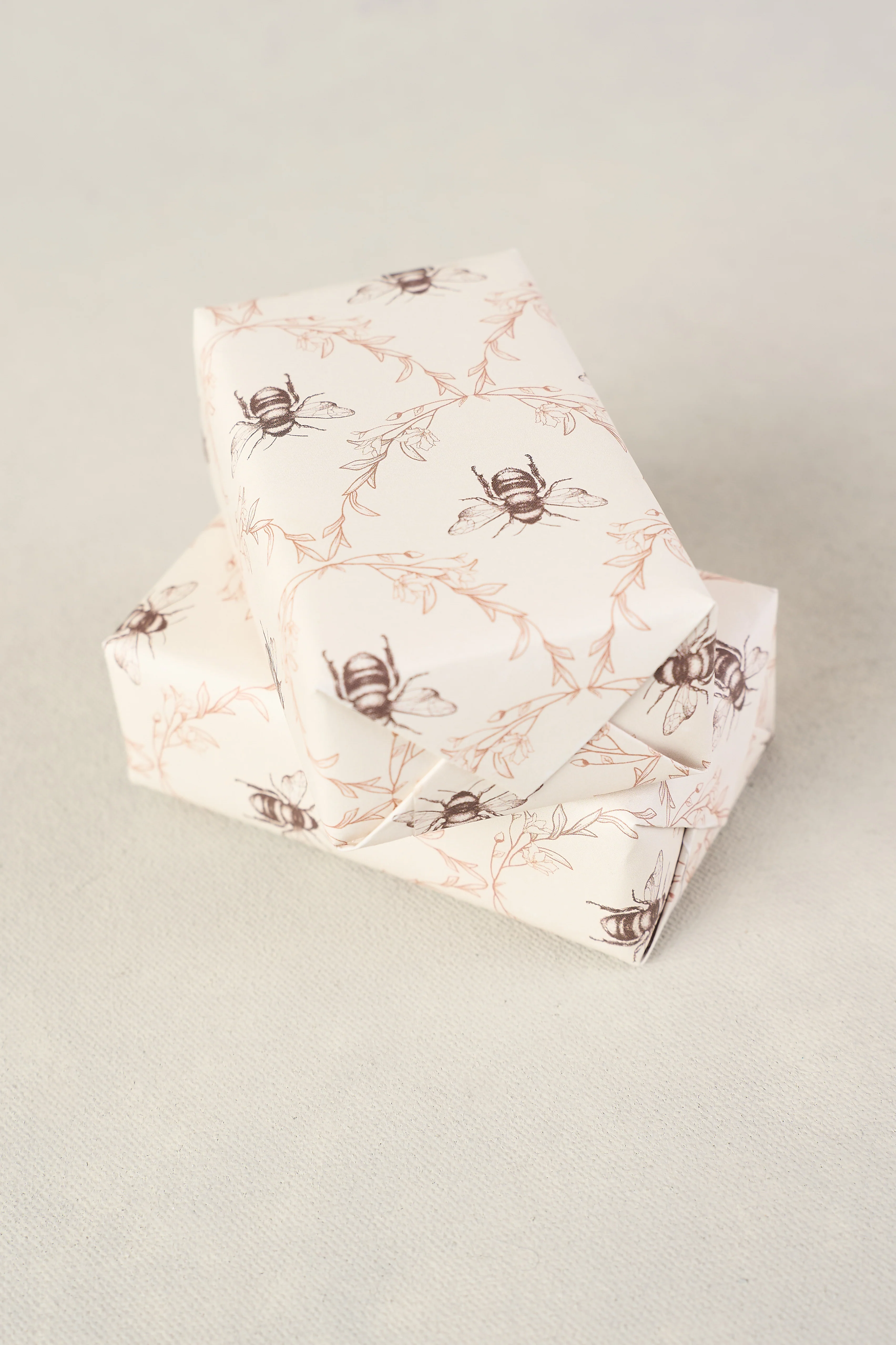 Bee Print Soap Gift Set