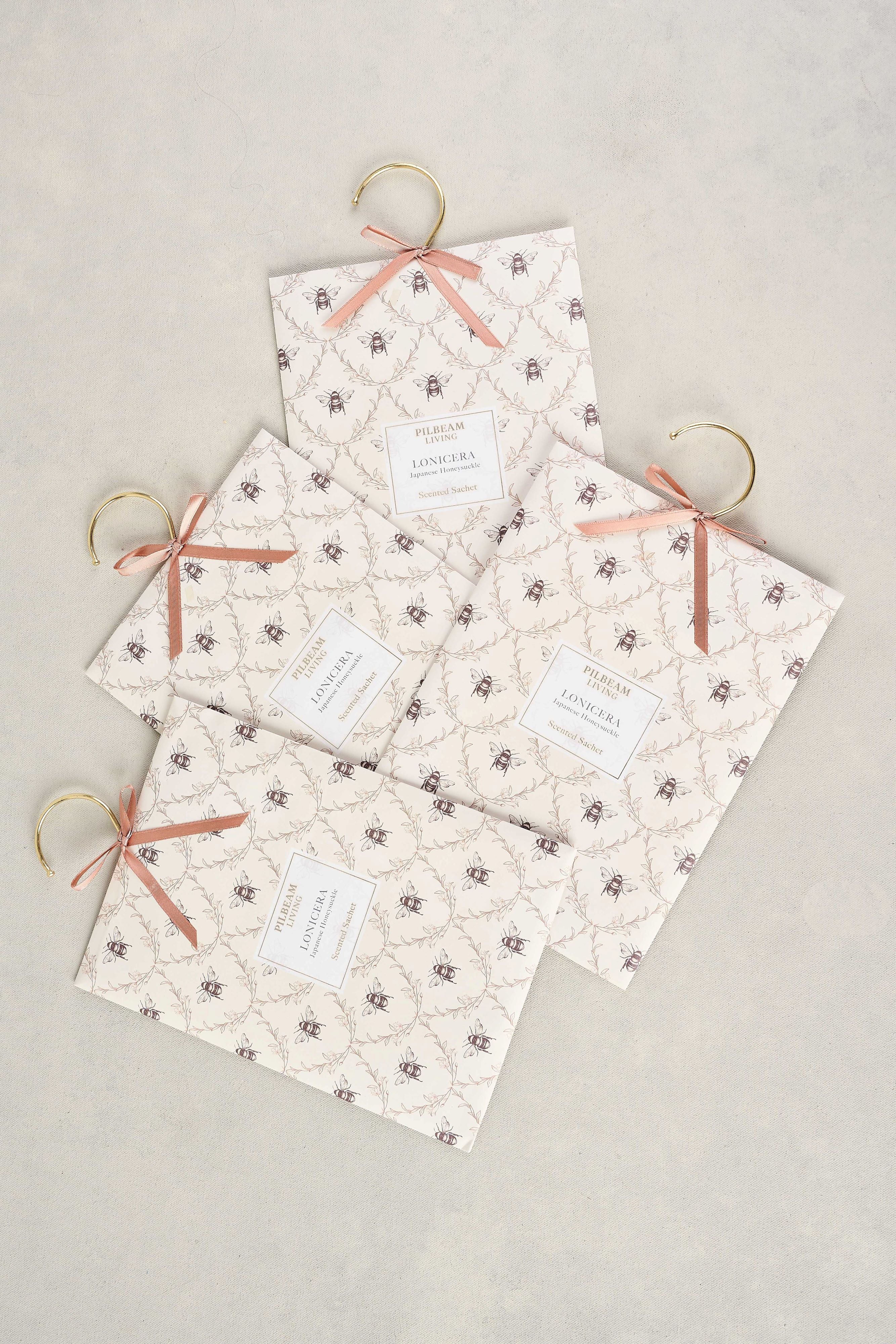 Bee Print Hanging Sachet