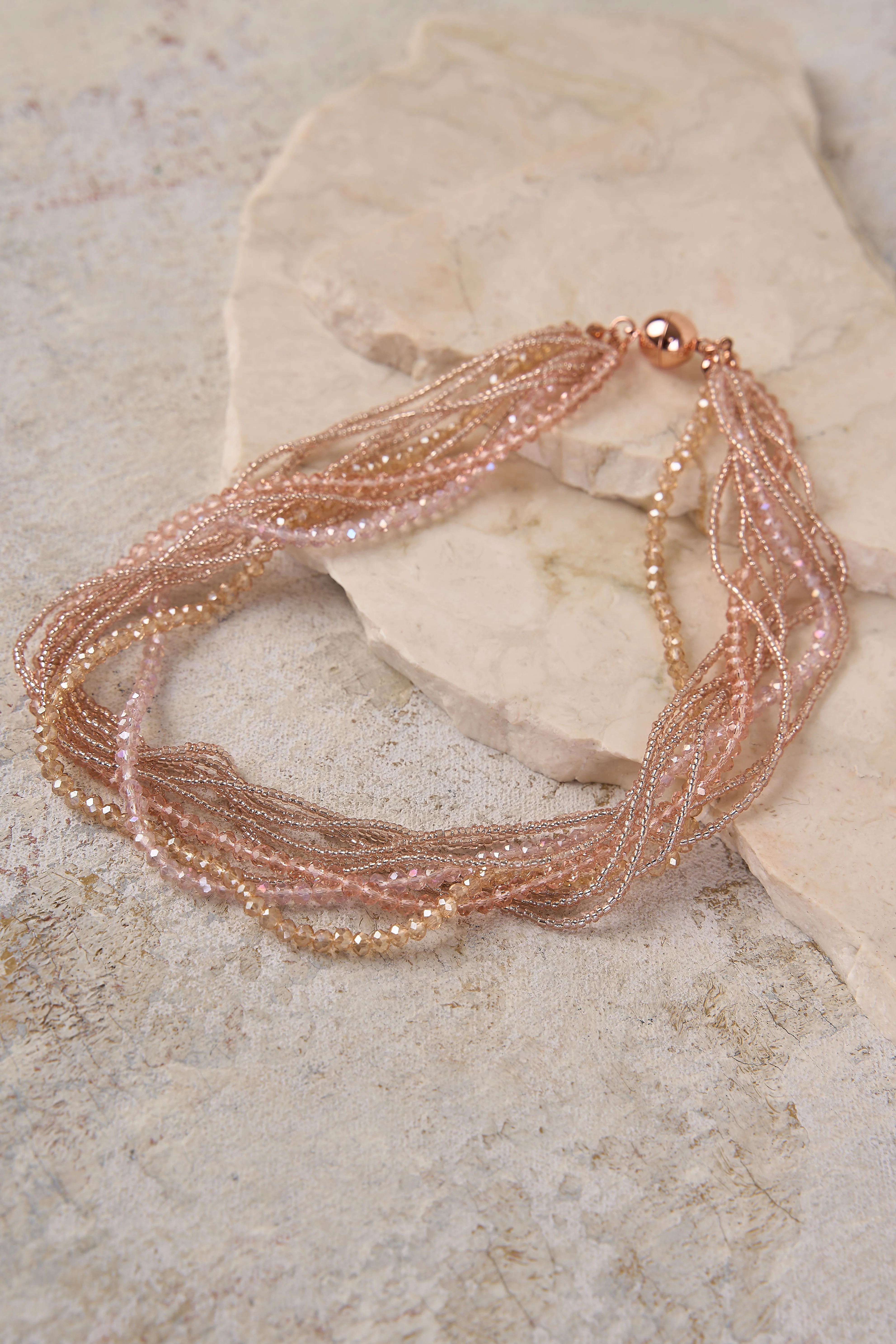 Ava Twist Necklace - Multi