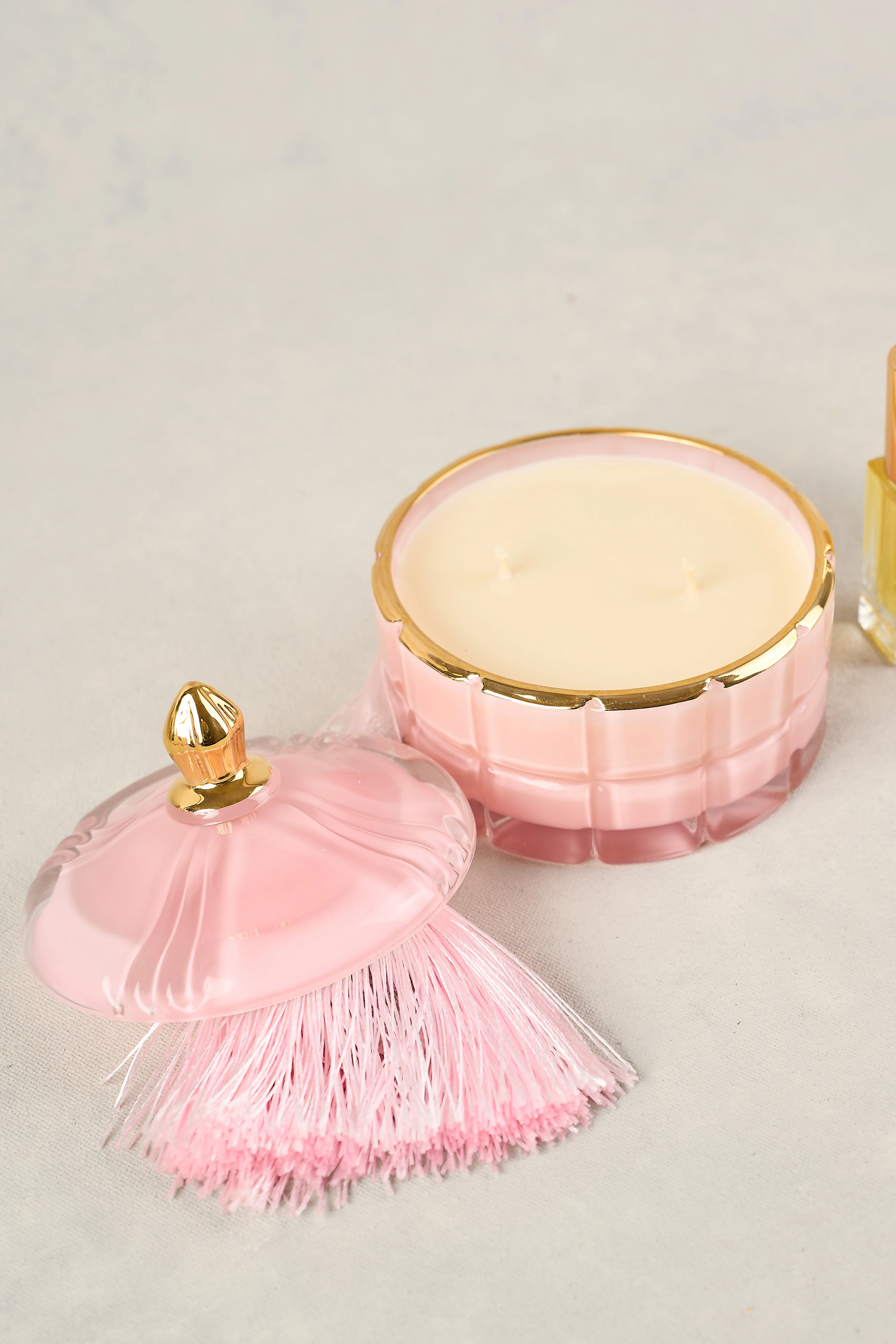 Cote Noire Pink Art Deco Candle