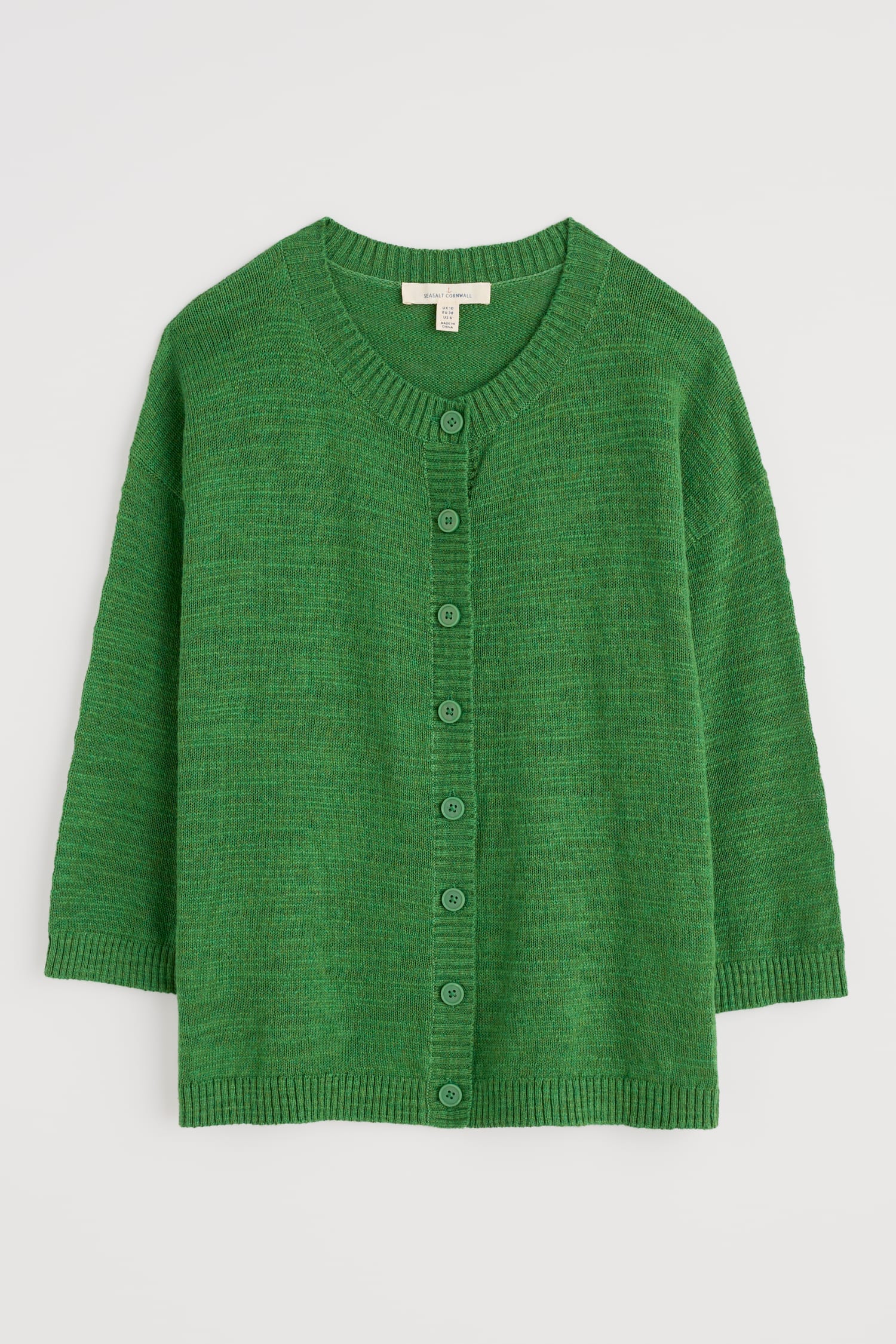 Pentire Steps Organic Cotton & Linen Cardigan