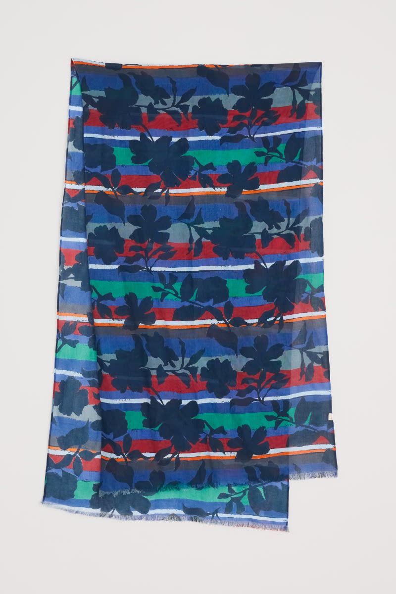 May Garland Printed Scarf