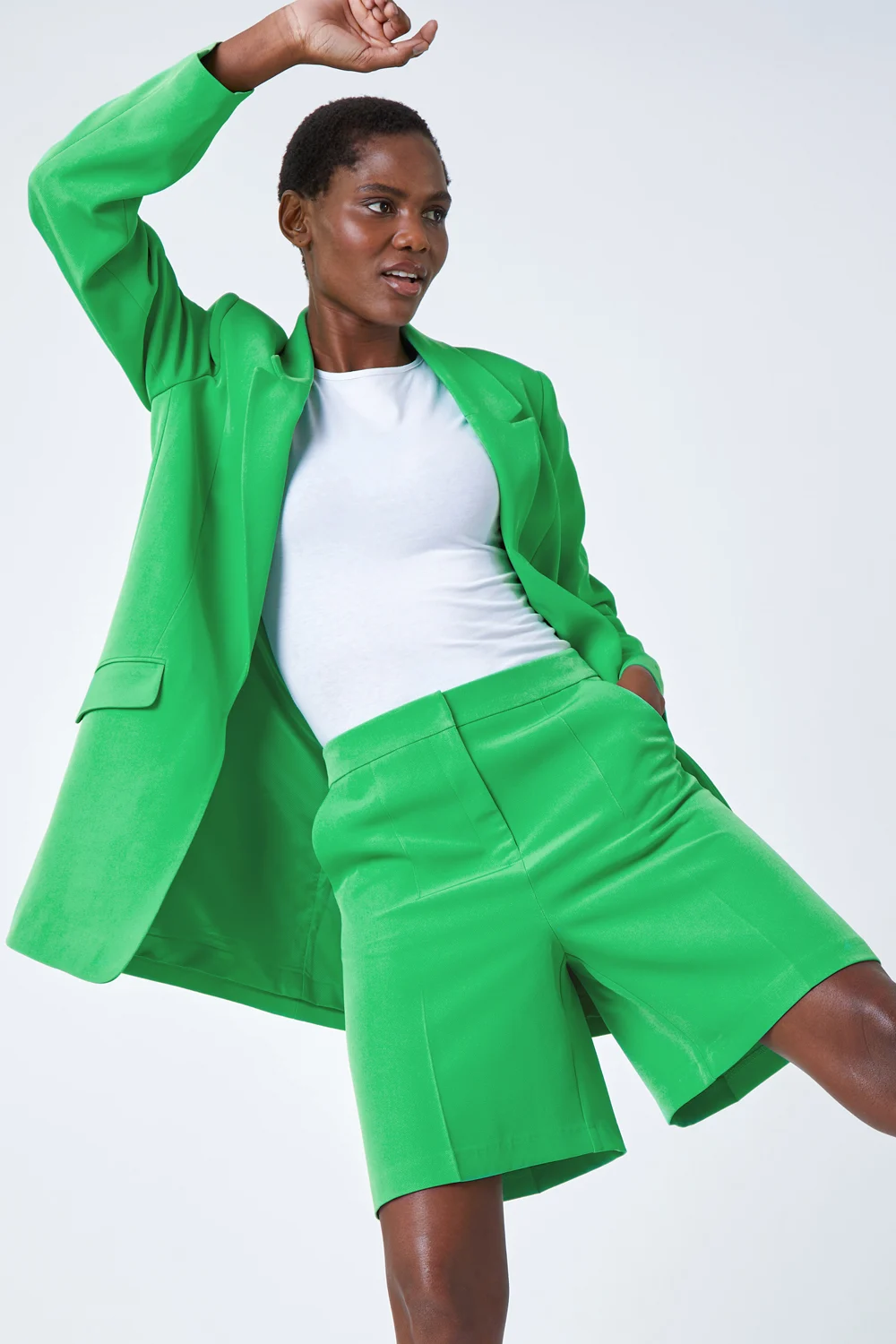 Jade Tailored Bermuda Shorts