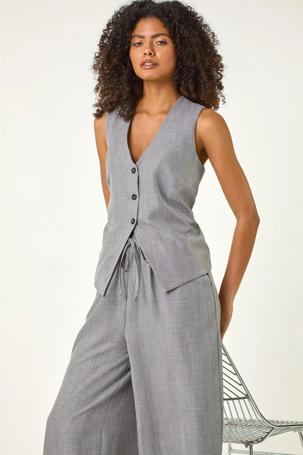 Grey Dusk Waist Coat