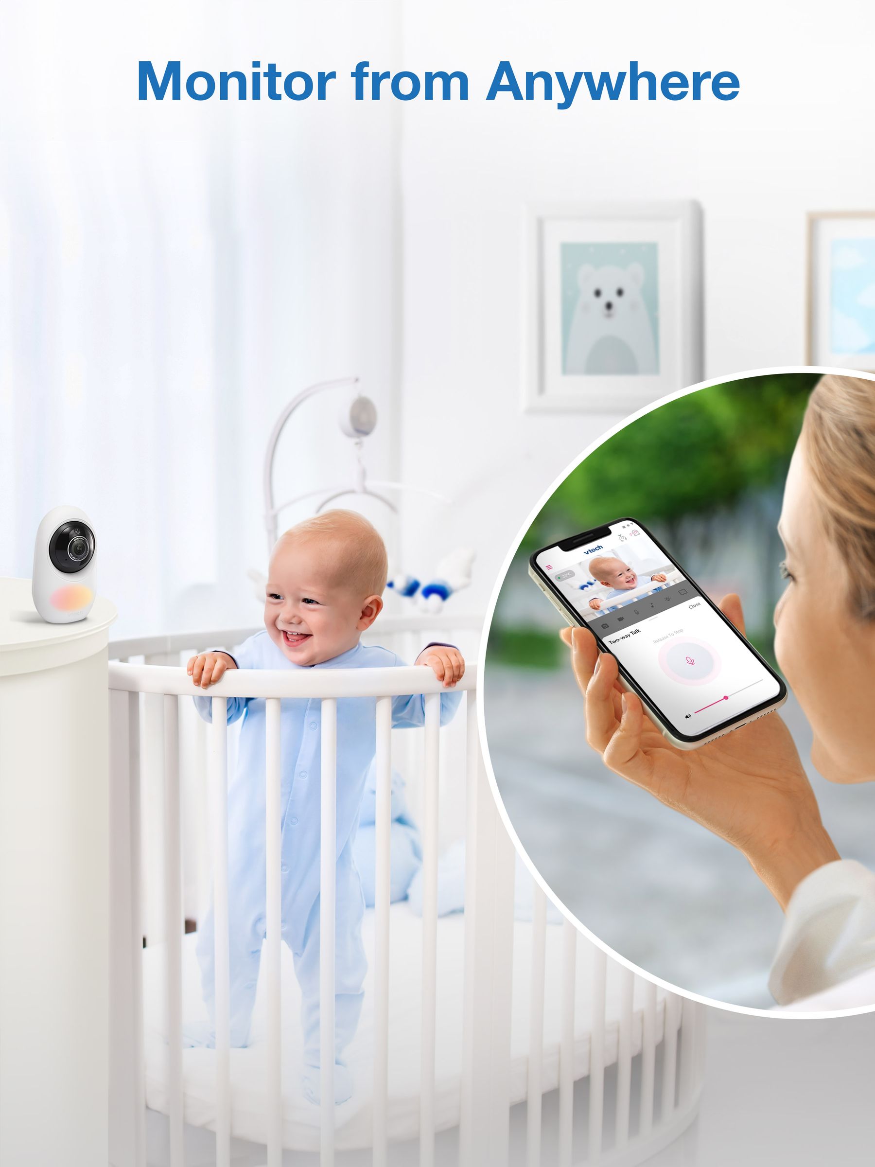 V-Tech RM2751 Smart Wi-Fi Baby Monitor
