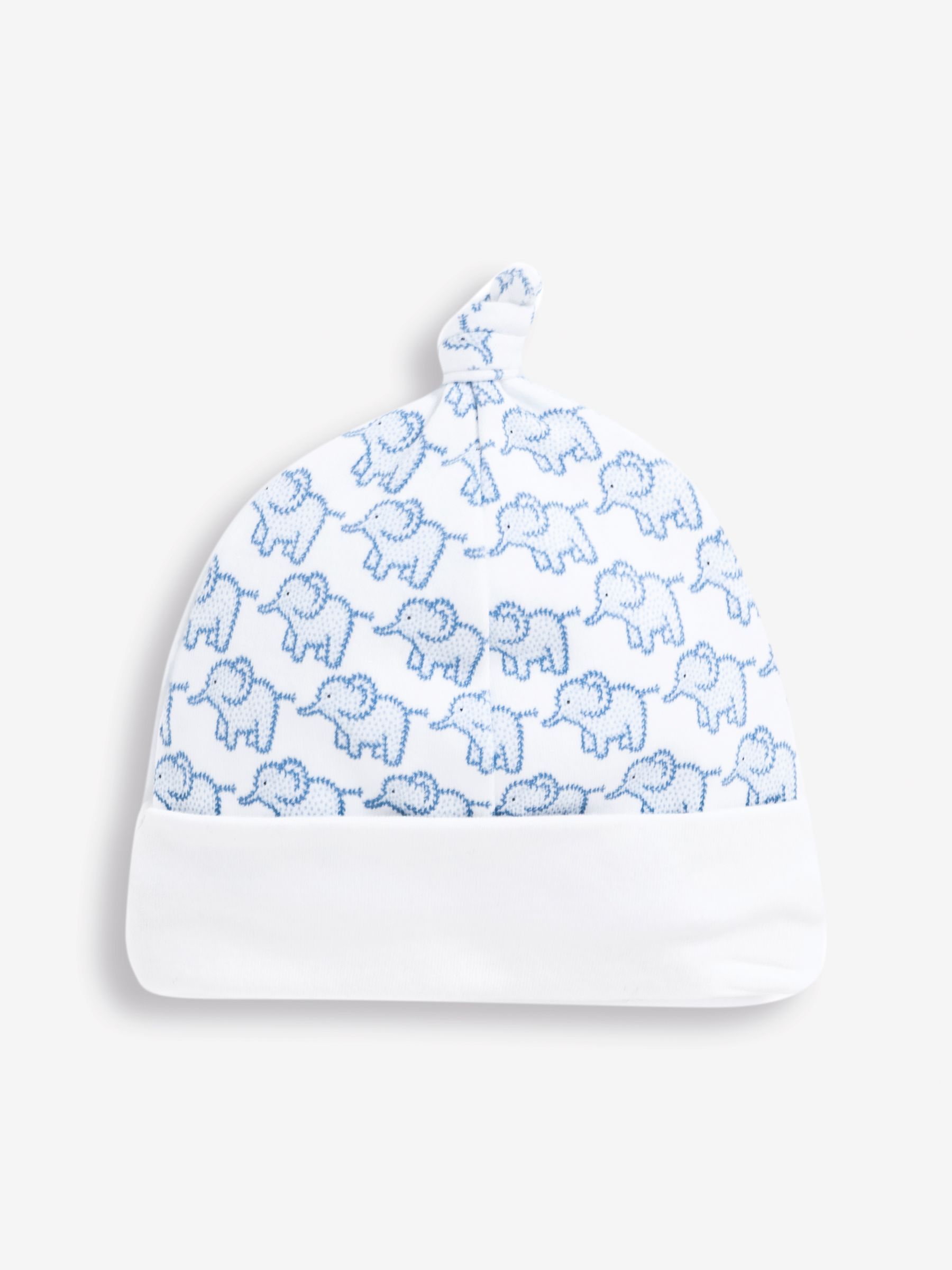 Blue Little Elephant Cotton Baby Hat