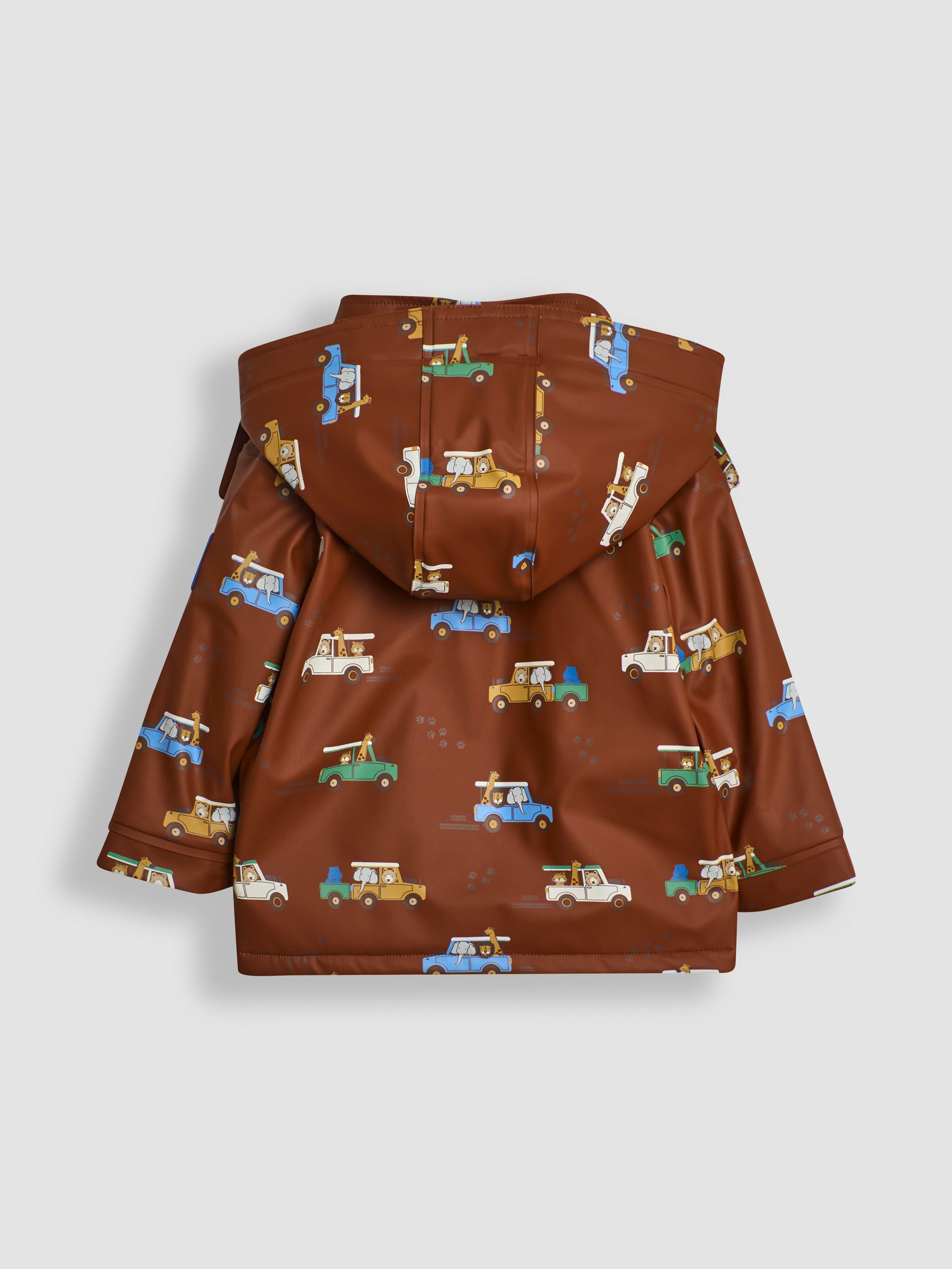 Brown Safari Cosy Waterproof Jacket