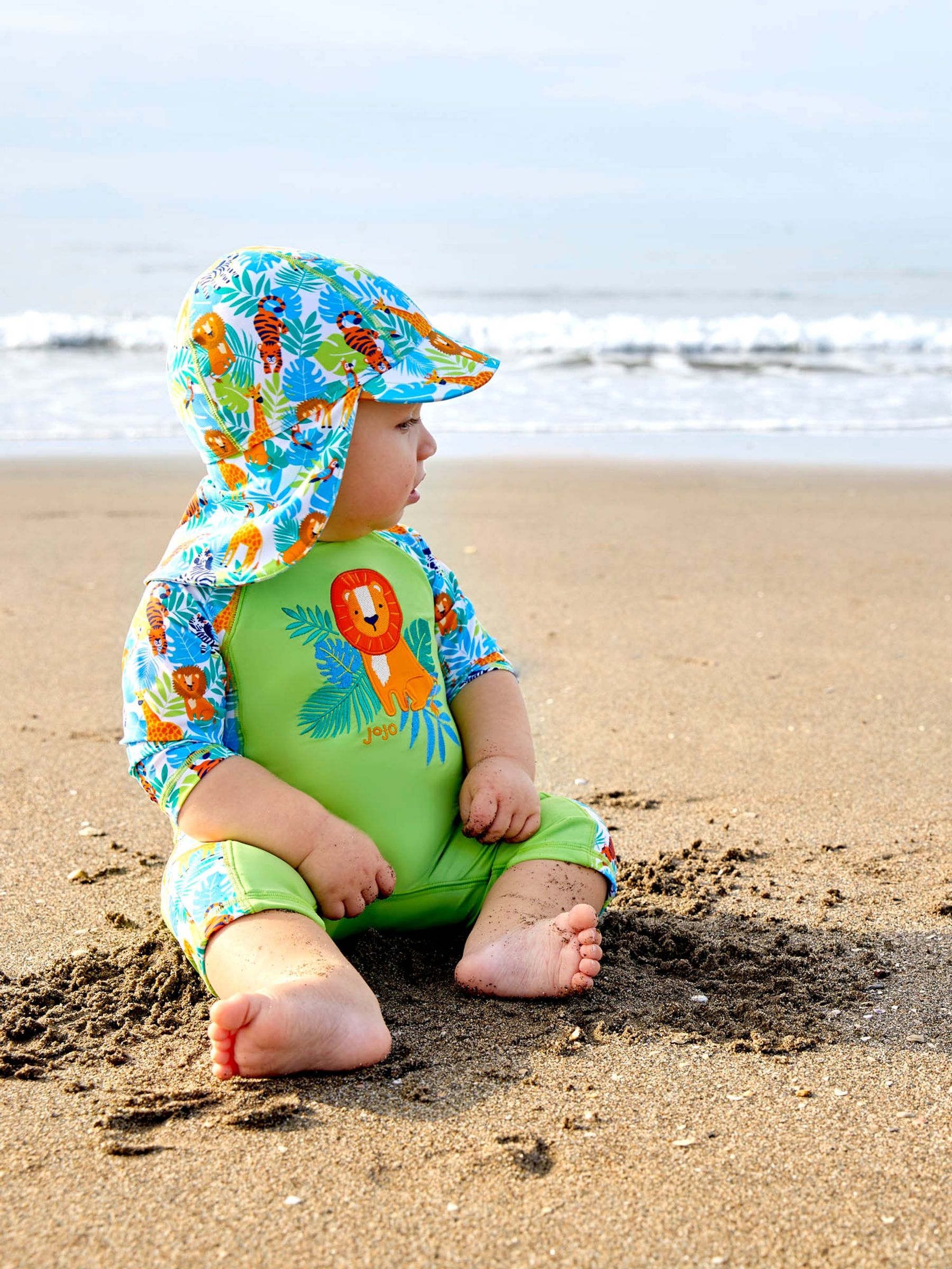 Green Safari UPF 50 Sun Protection Hat