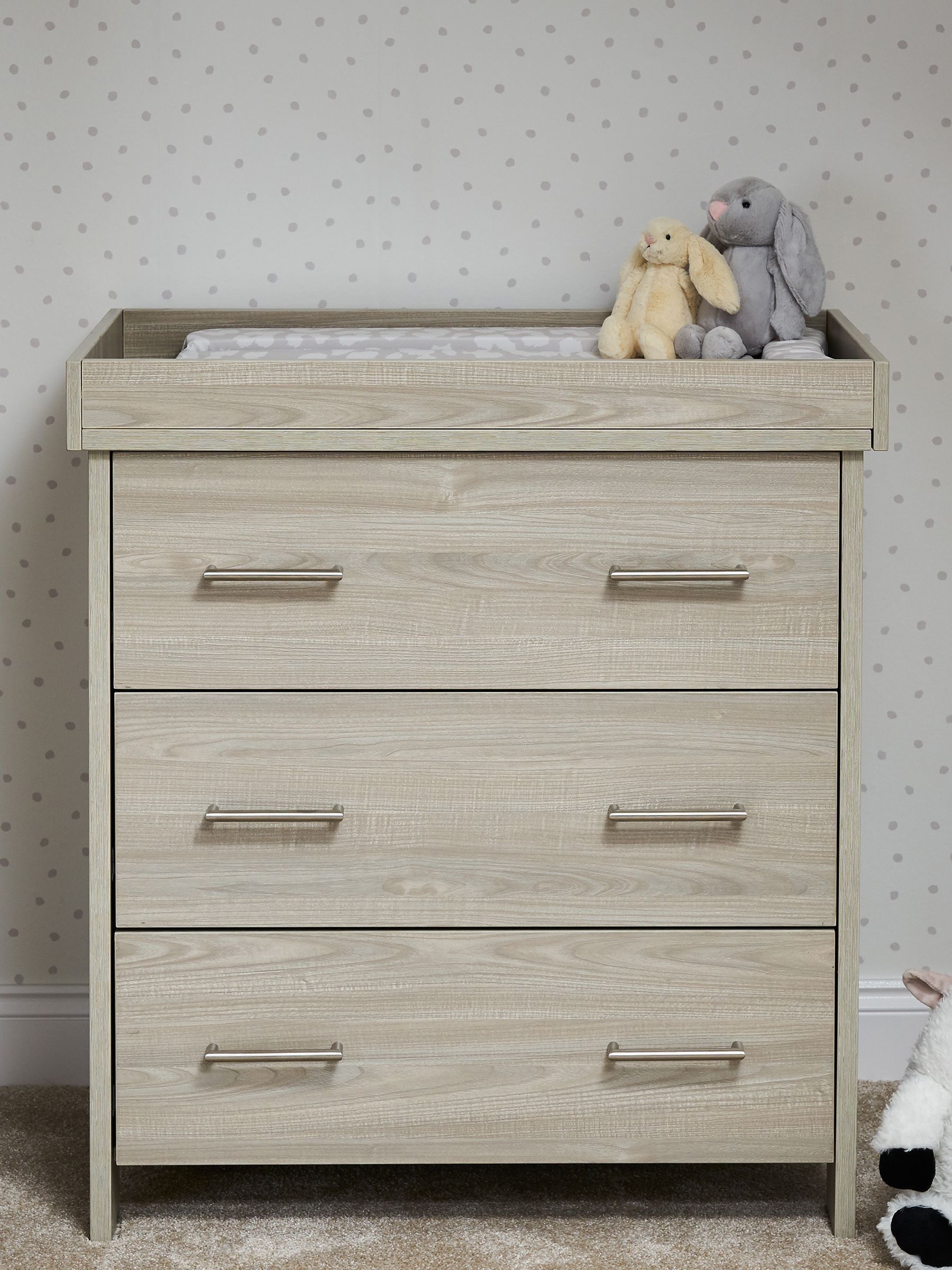 Obaby Grey Nika Changing Unit