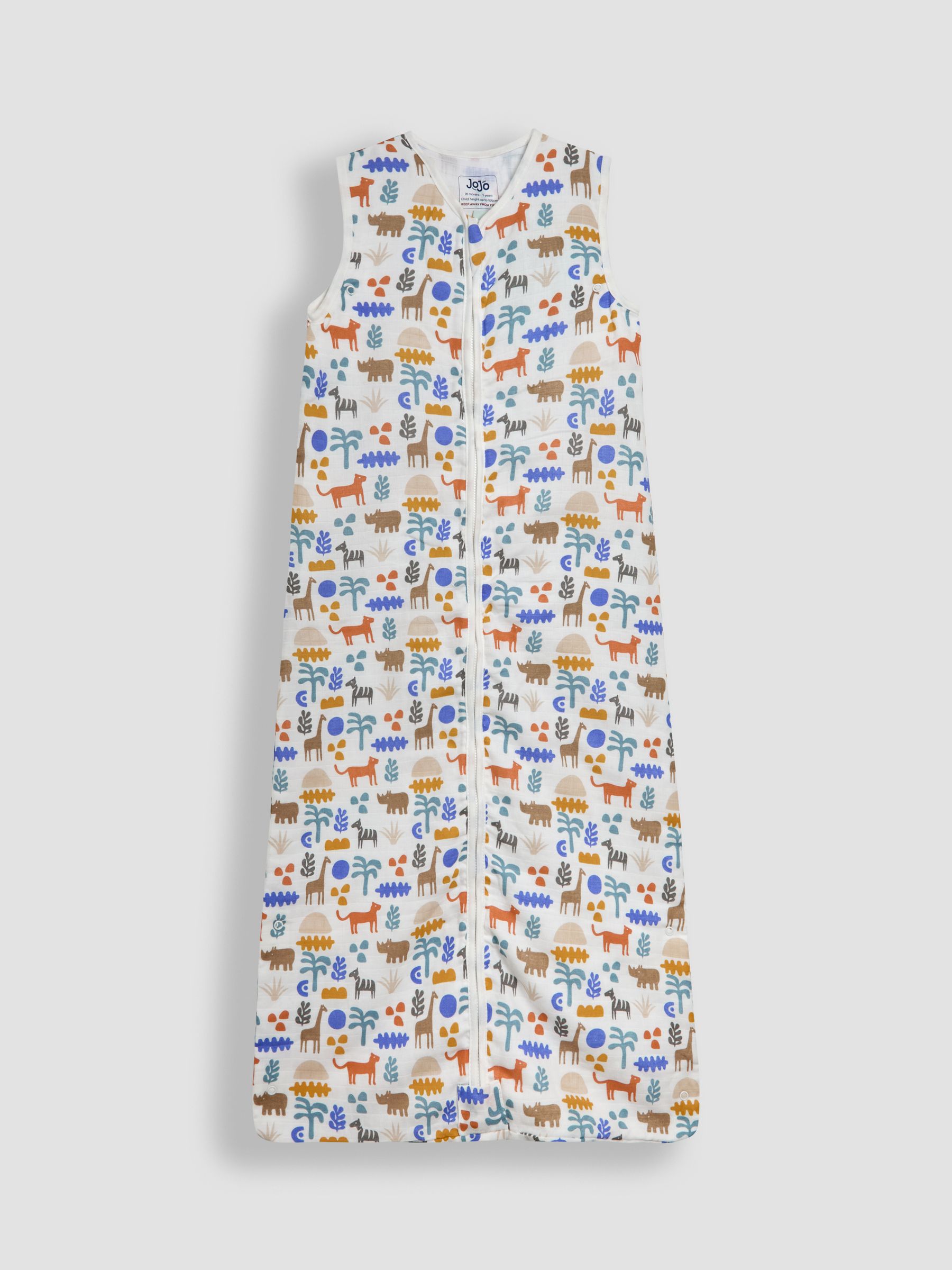 Print 1 Tog Toddler Muslin Sleeping Bag