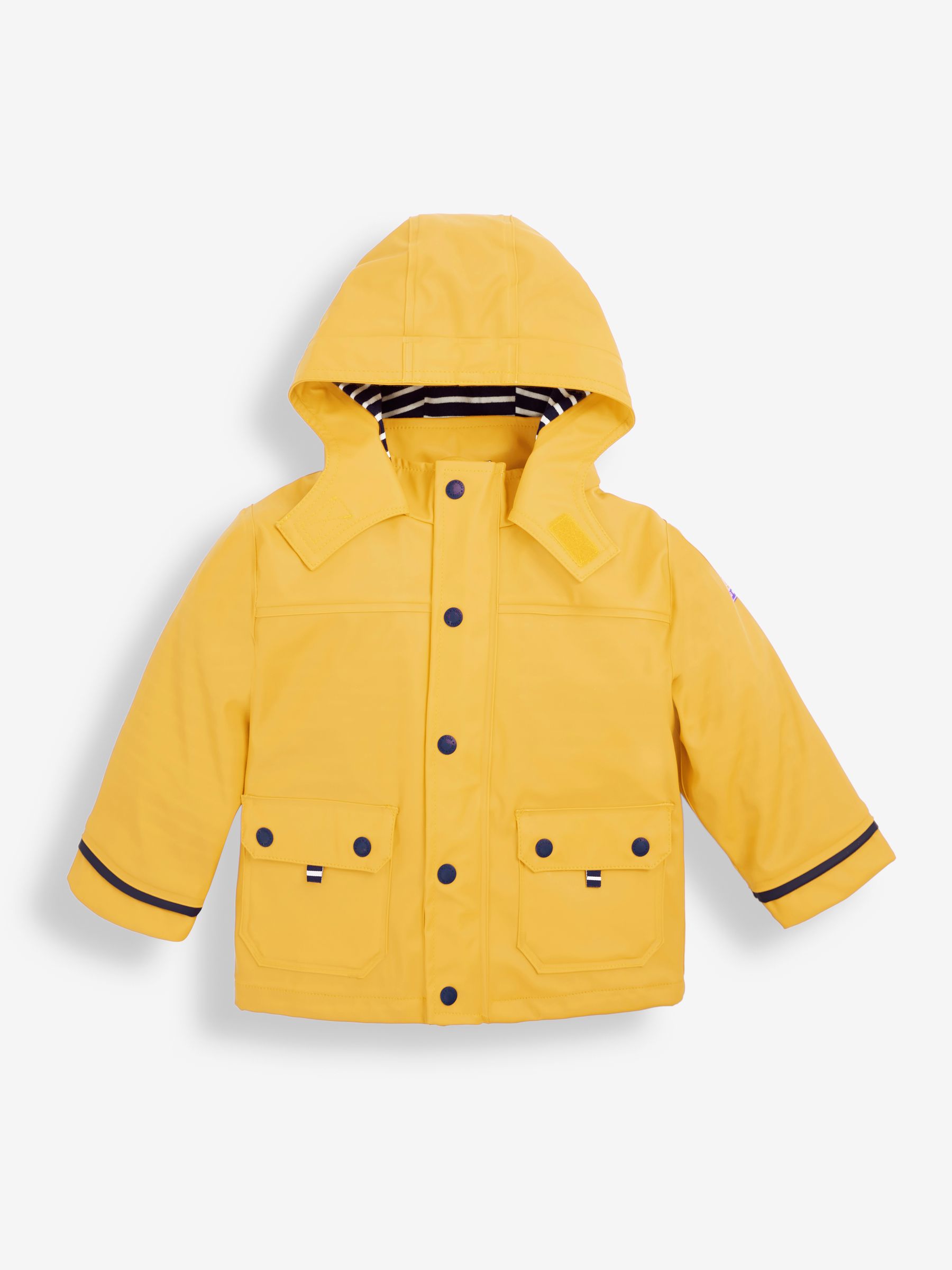 Mustard Yellow Waterproof Fisherman's Jacket