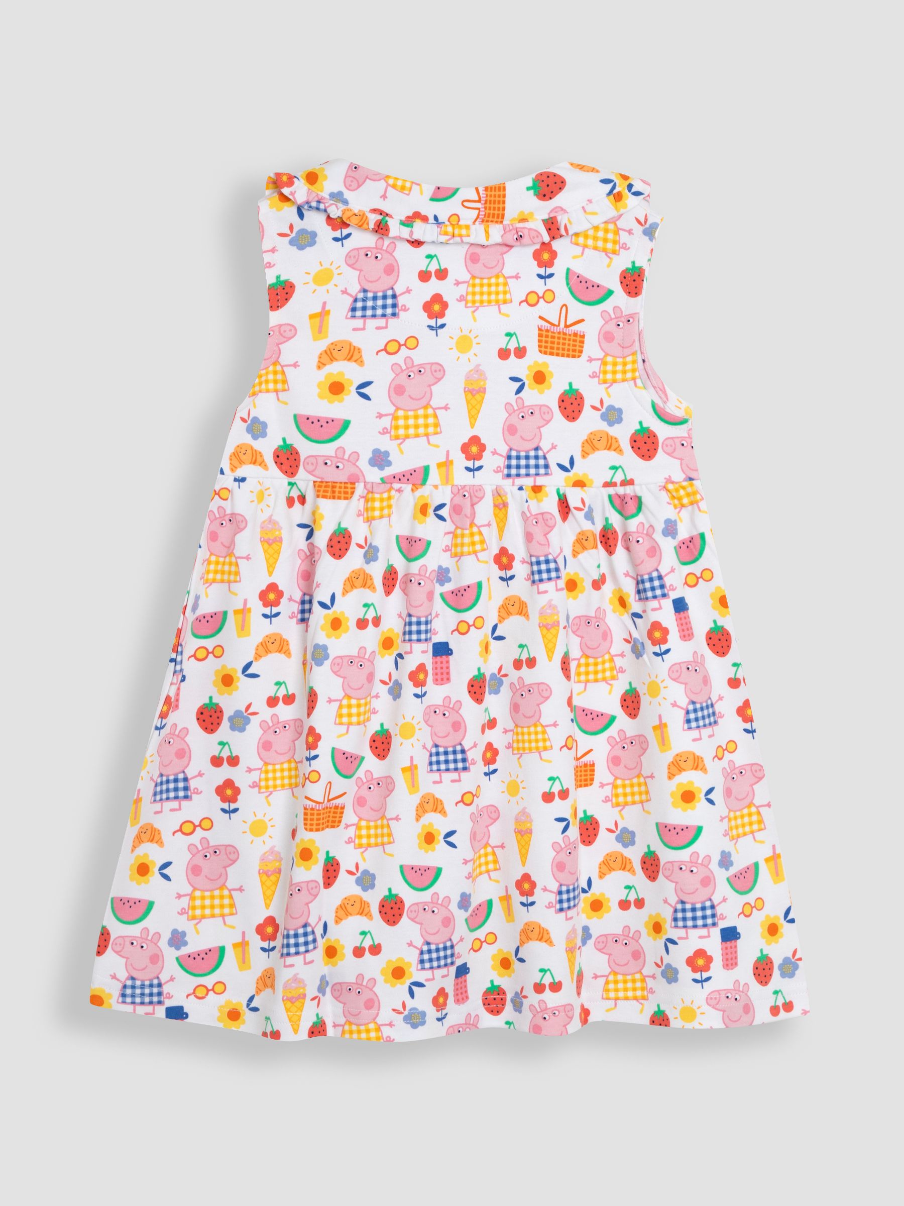 Pink Peppa Pig Button Through Dress