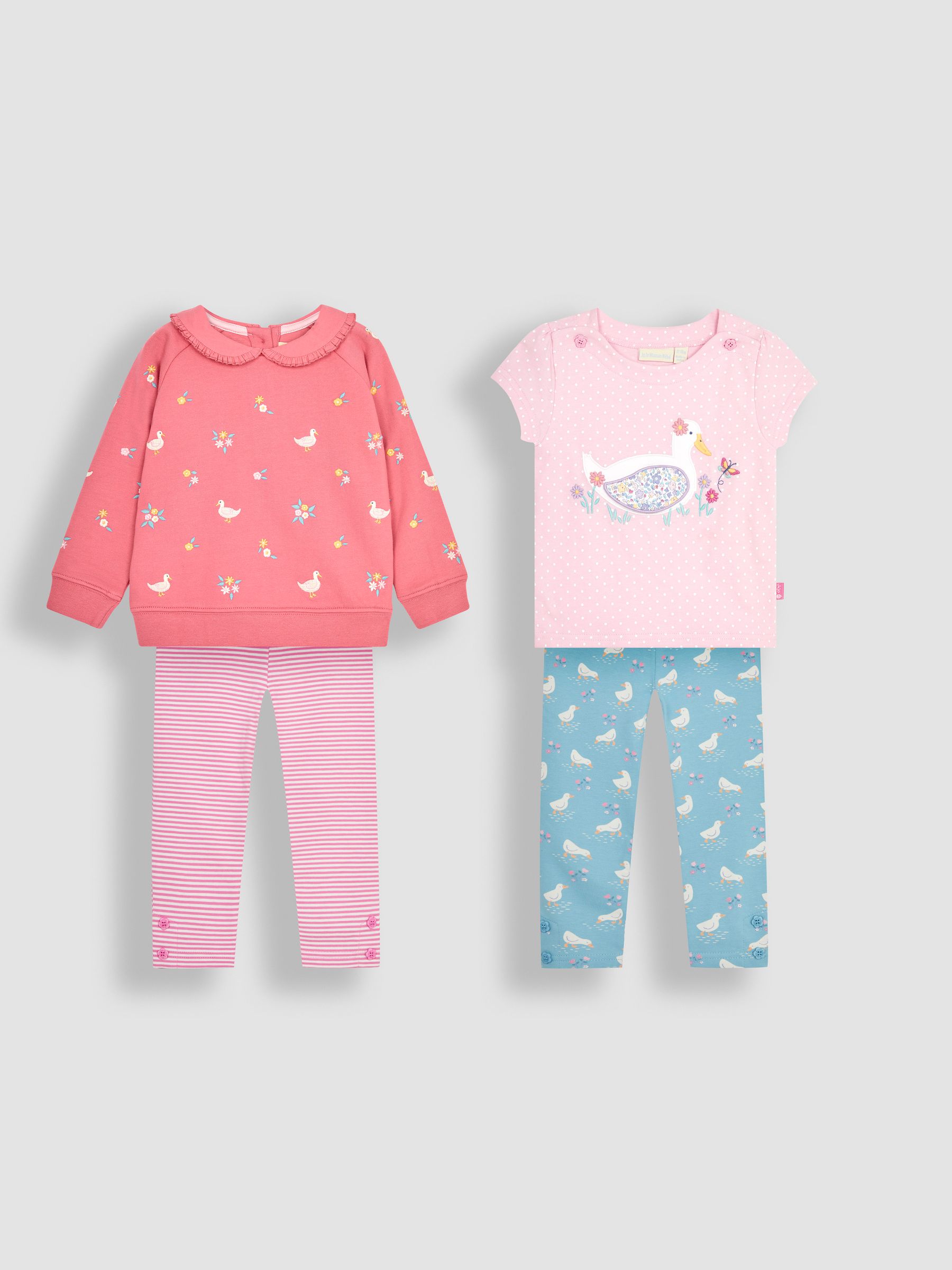 Pink 4-Piece Duck Favourites Pack Set