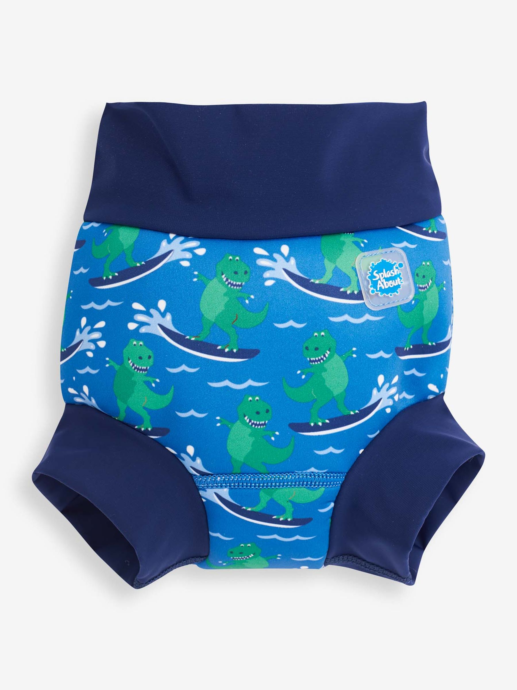 Blue Dino Happy Nappy