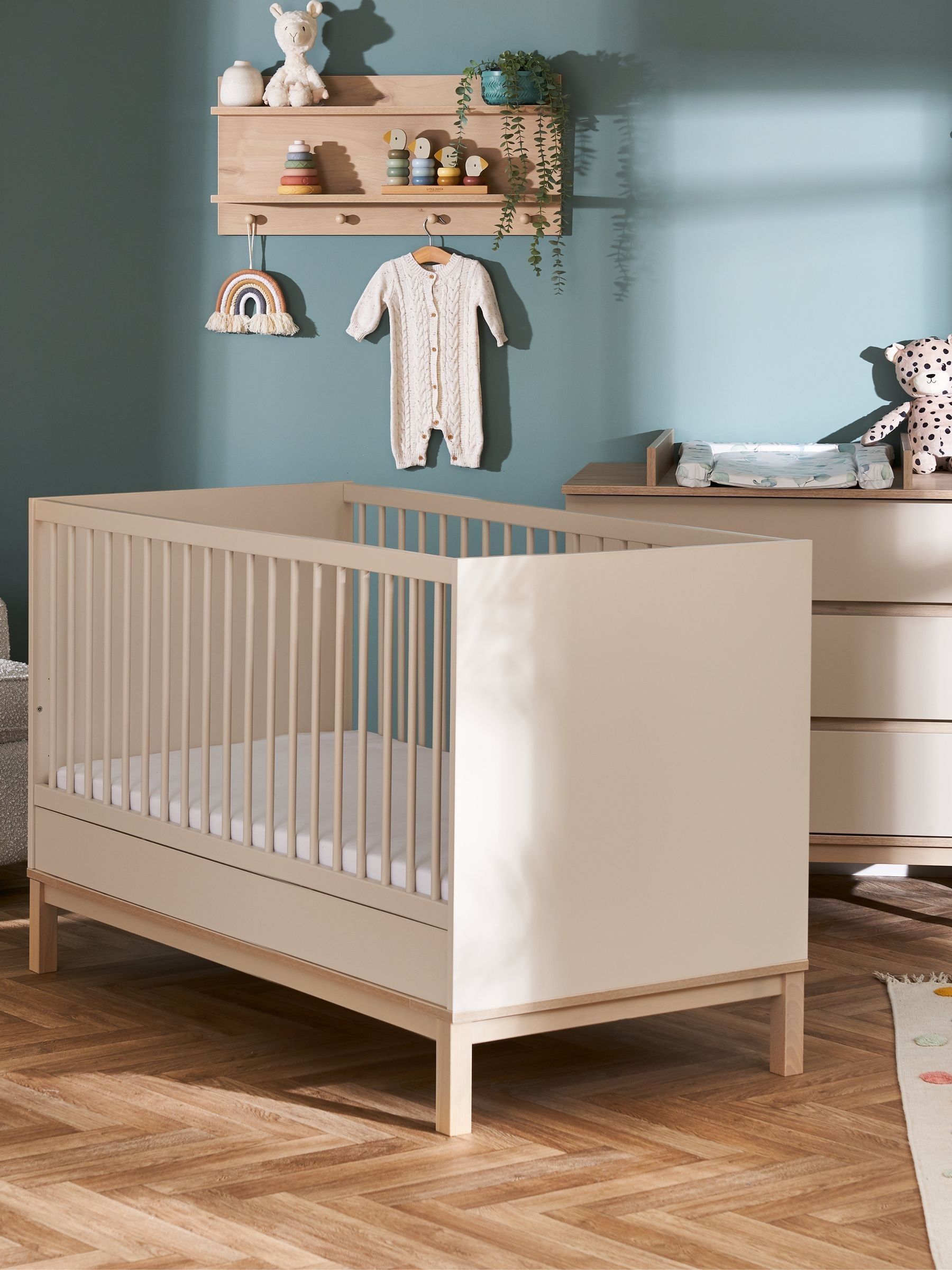 Obaby Astrid Satin 2 Piece Nursery Furniture Set