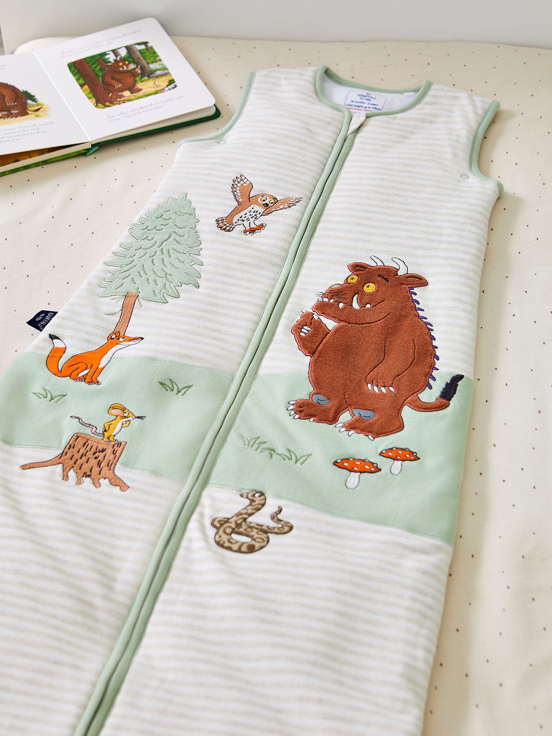 The Gruffalo Appliqué Toddler Sleeping Bag