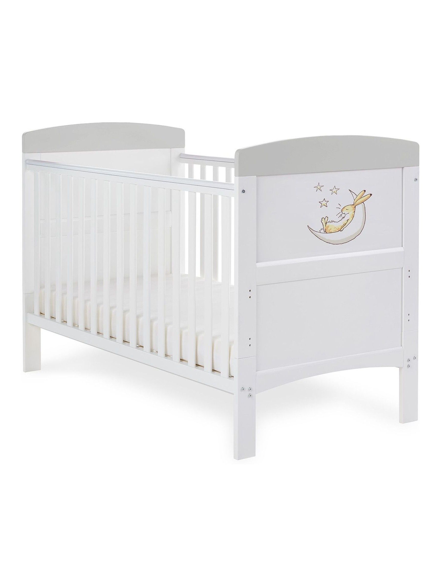 Obaby Grey Grace Inspire Cot Bed