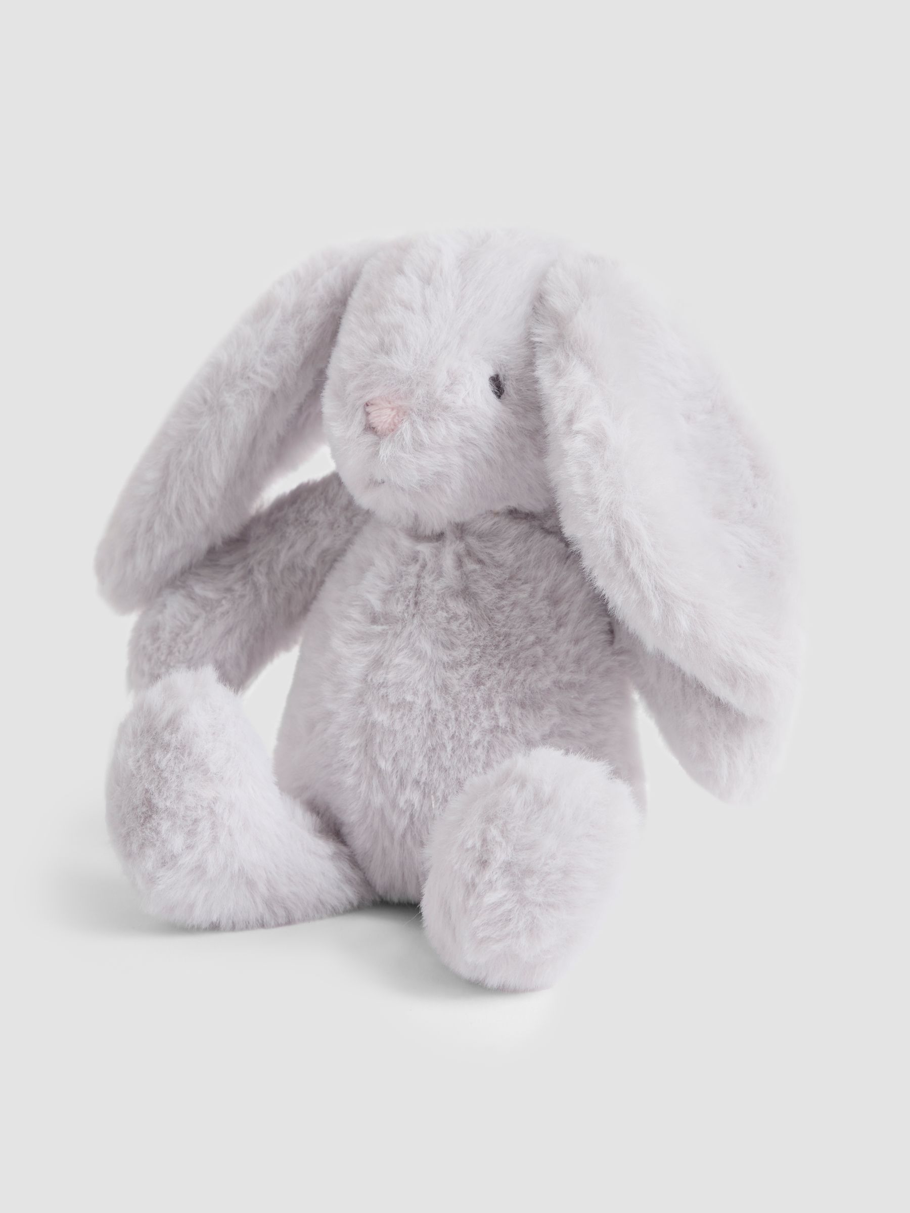 Grey Mabel Bunny Soft Toy Small