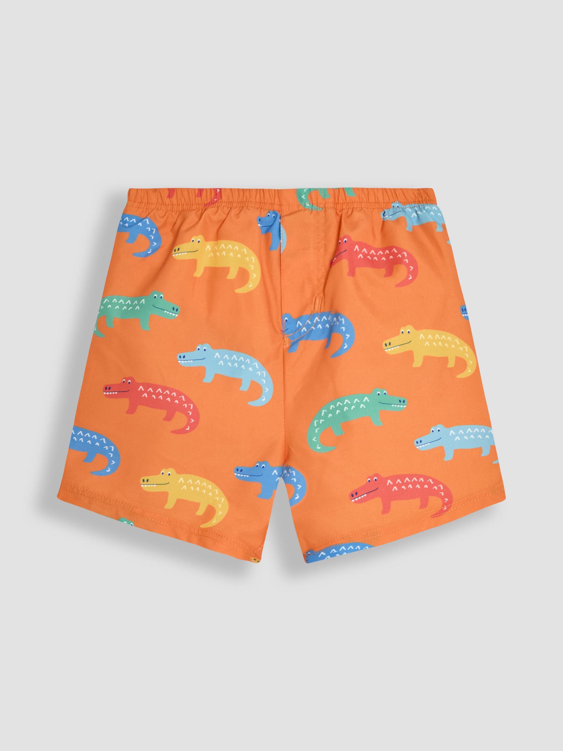 Turquoise Swim Shorts With Nappy
