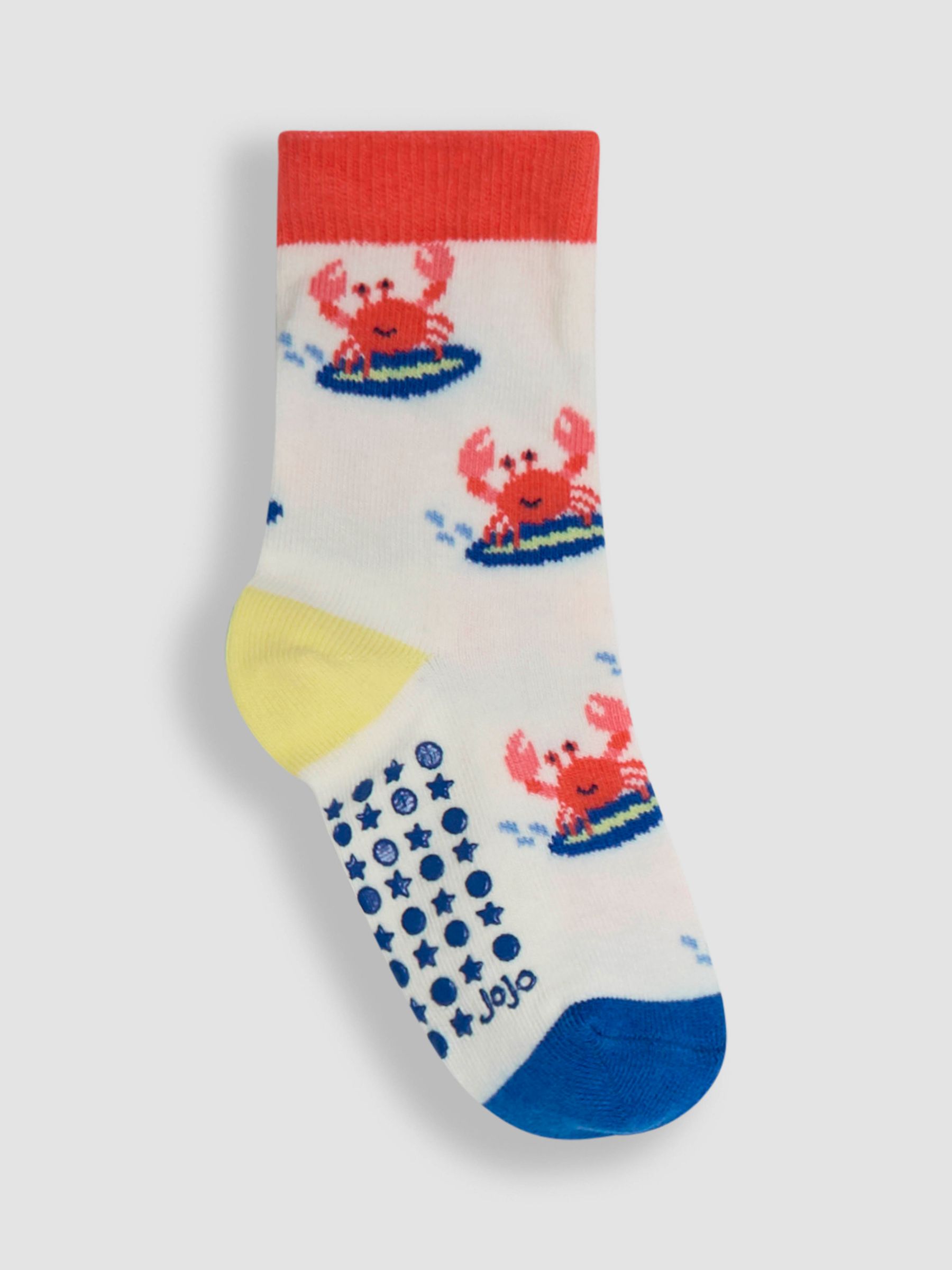 Blue 3-Pack Printed Socks