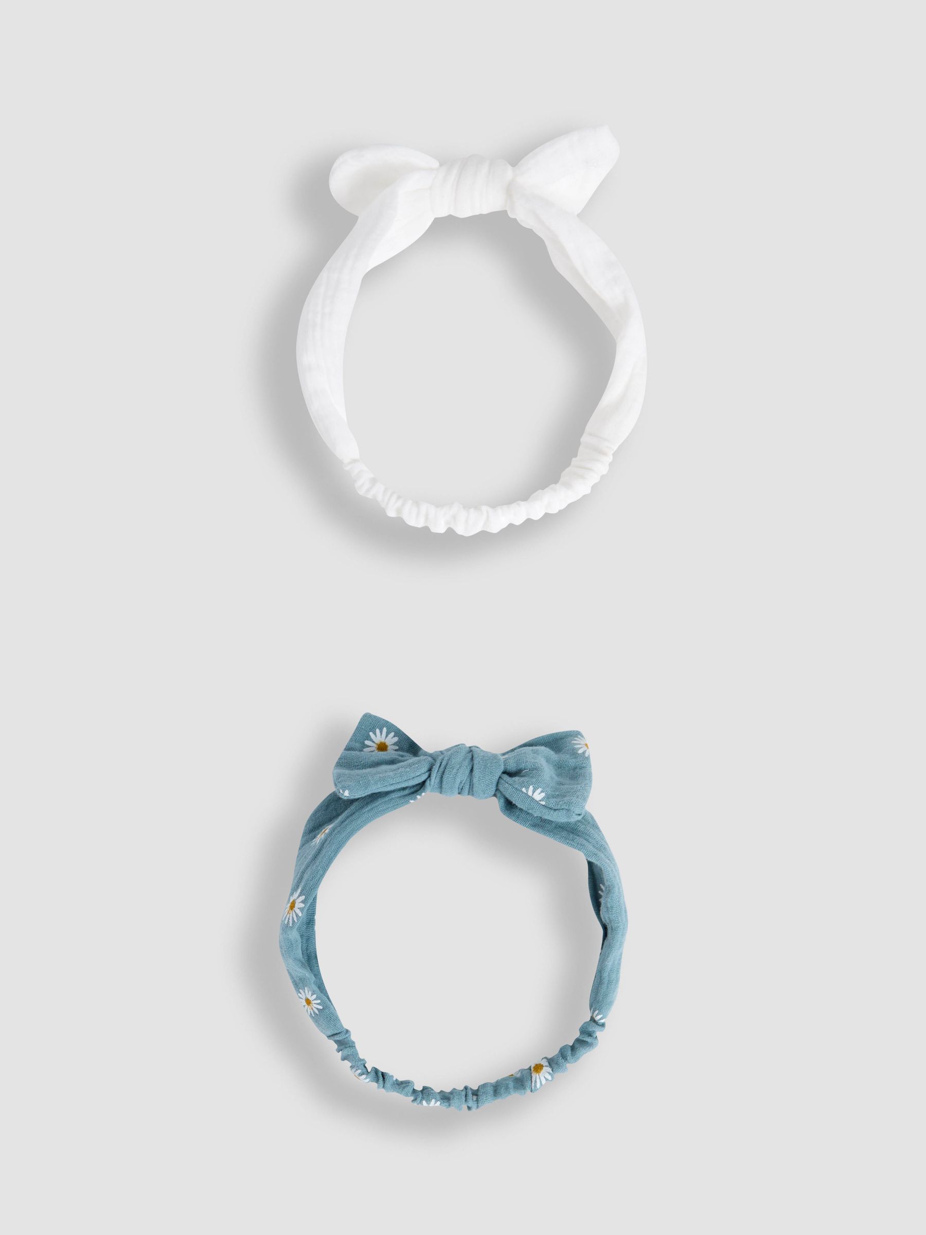 Green Pretty Bow Headbands 2 Pack