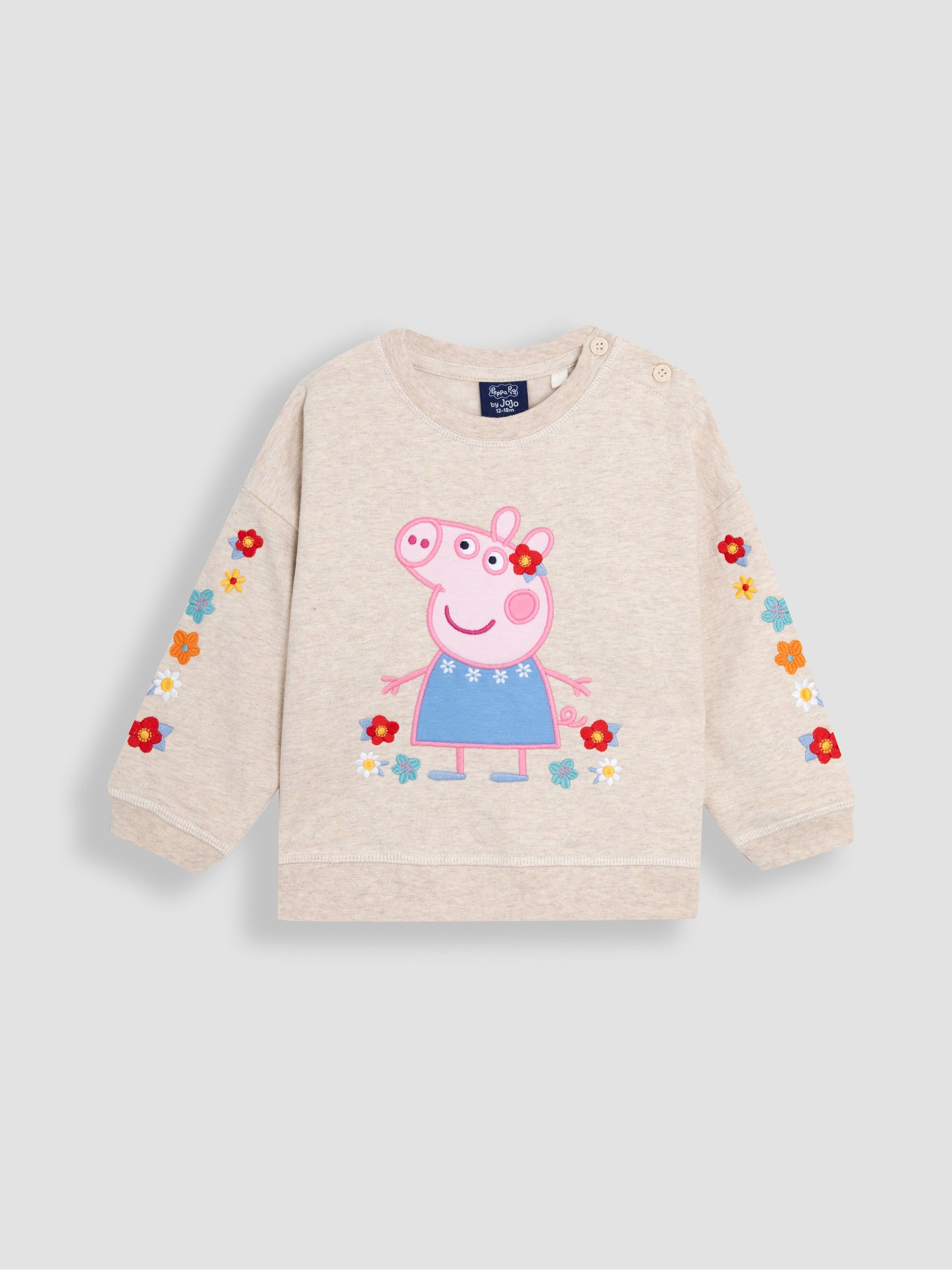 Pink 2-Piece Peppa Pig Sweatshirt & Joggers Set