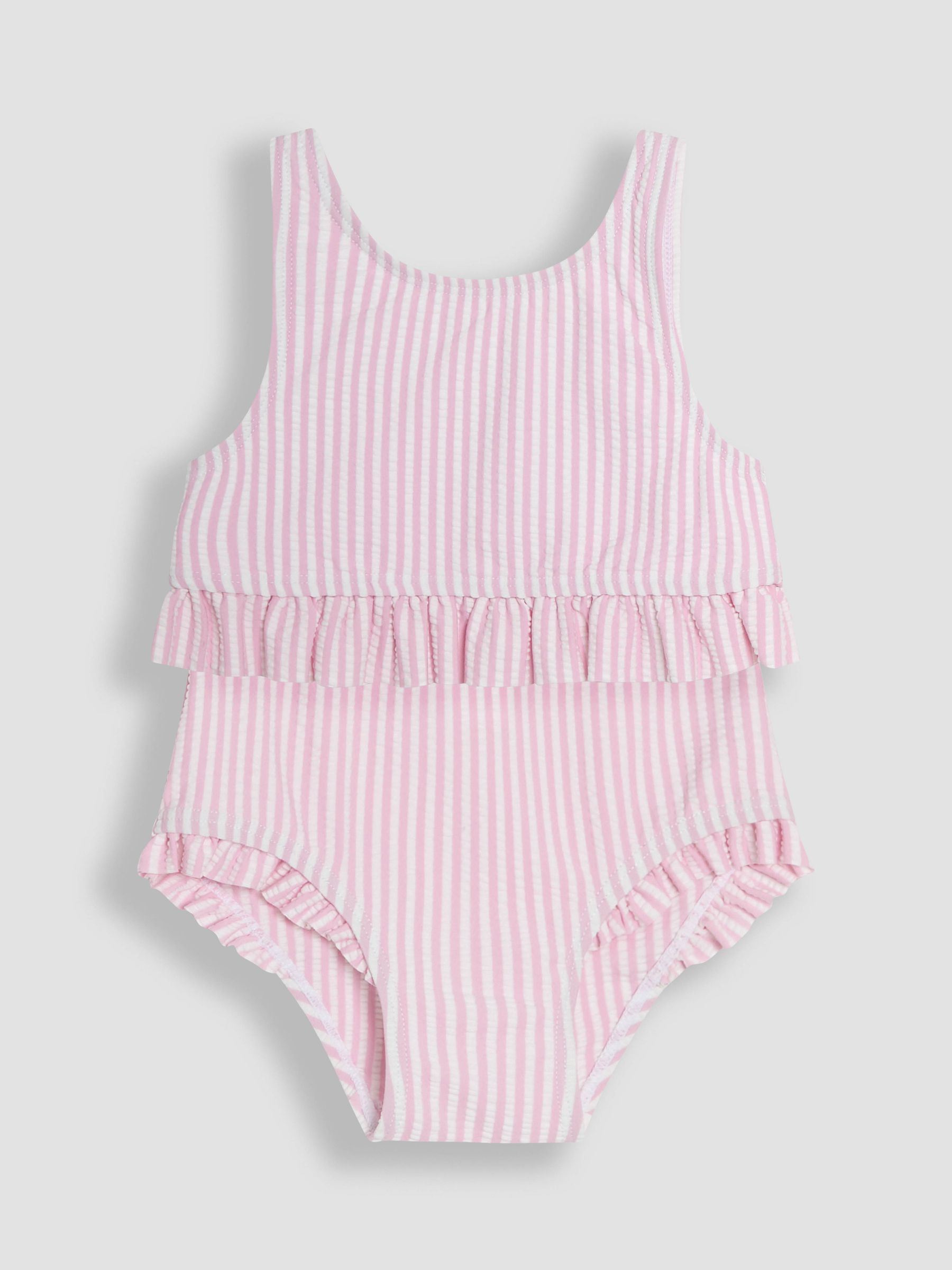 Pink Stripe Swimsuit 2 Piece