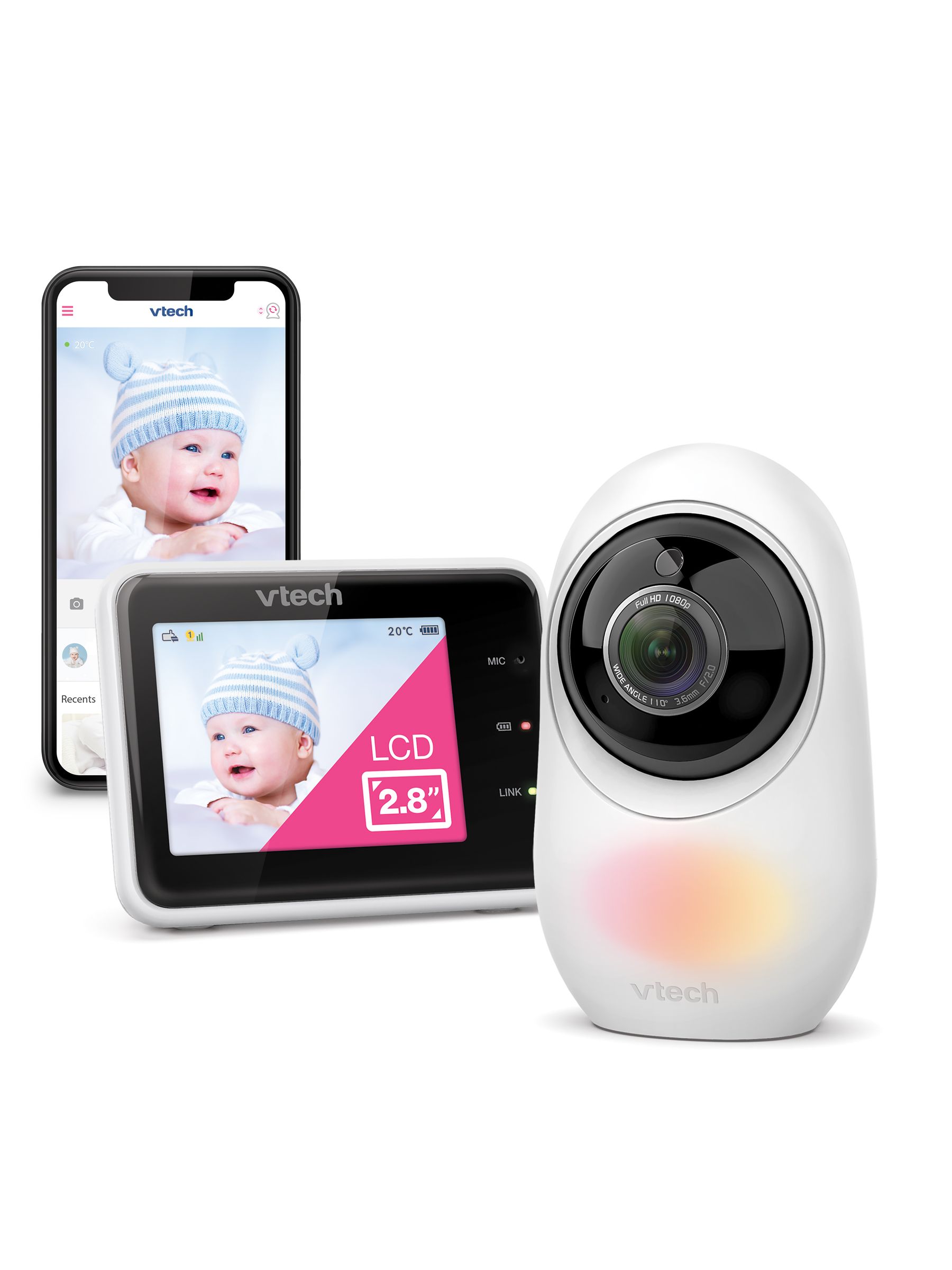 V-Tech RM2751 Smart Wi-Fi Baby Monitor