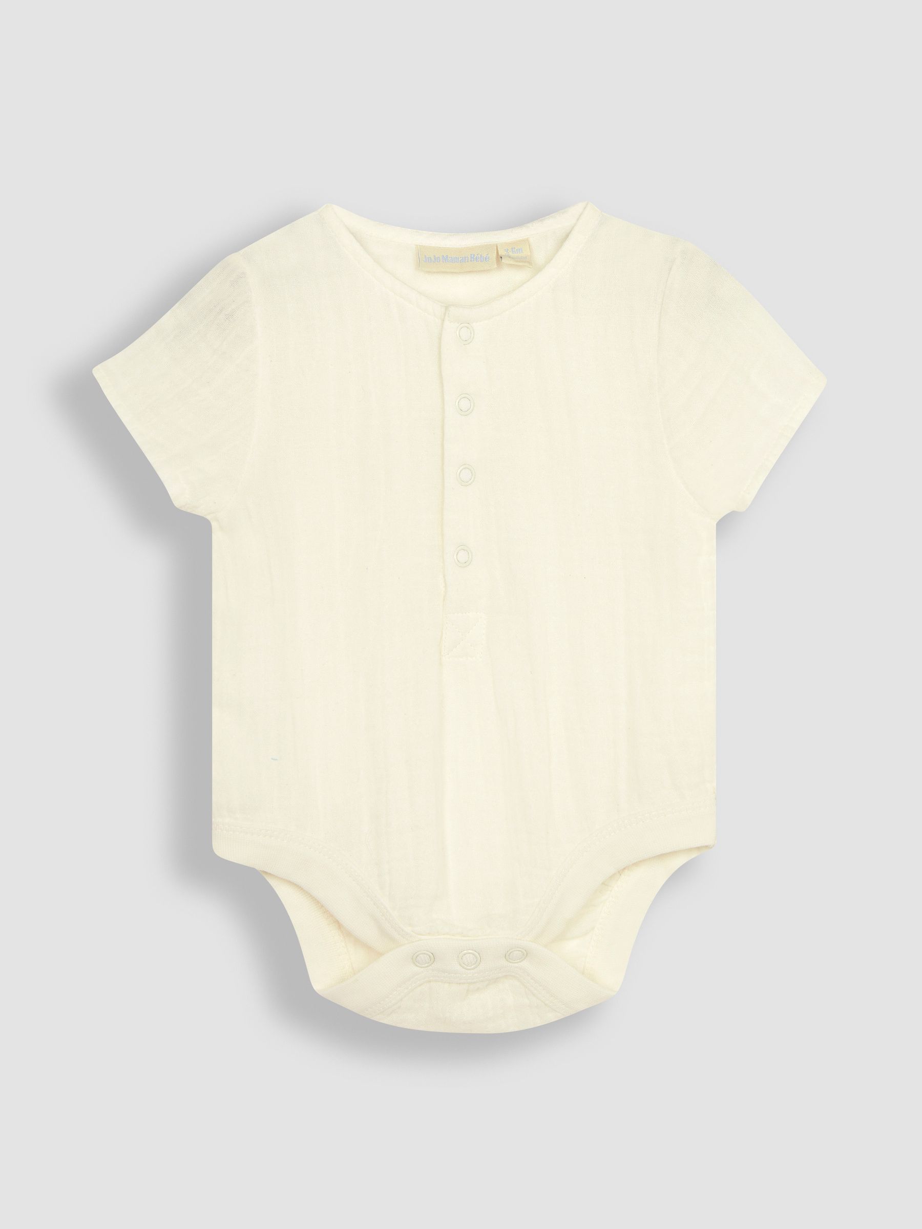 Denim 2-Piece Cheesecloth Dungarees & Shirt Bodysuit Set