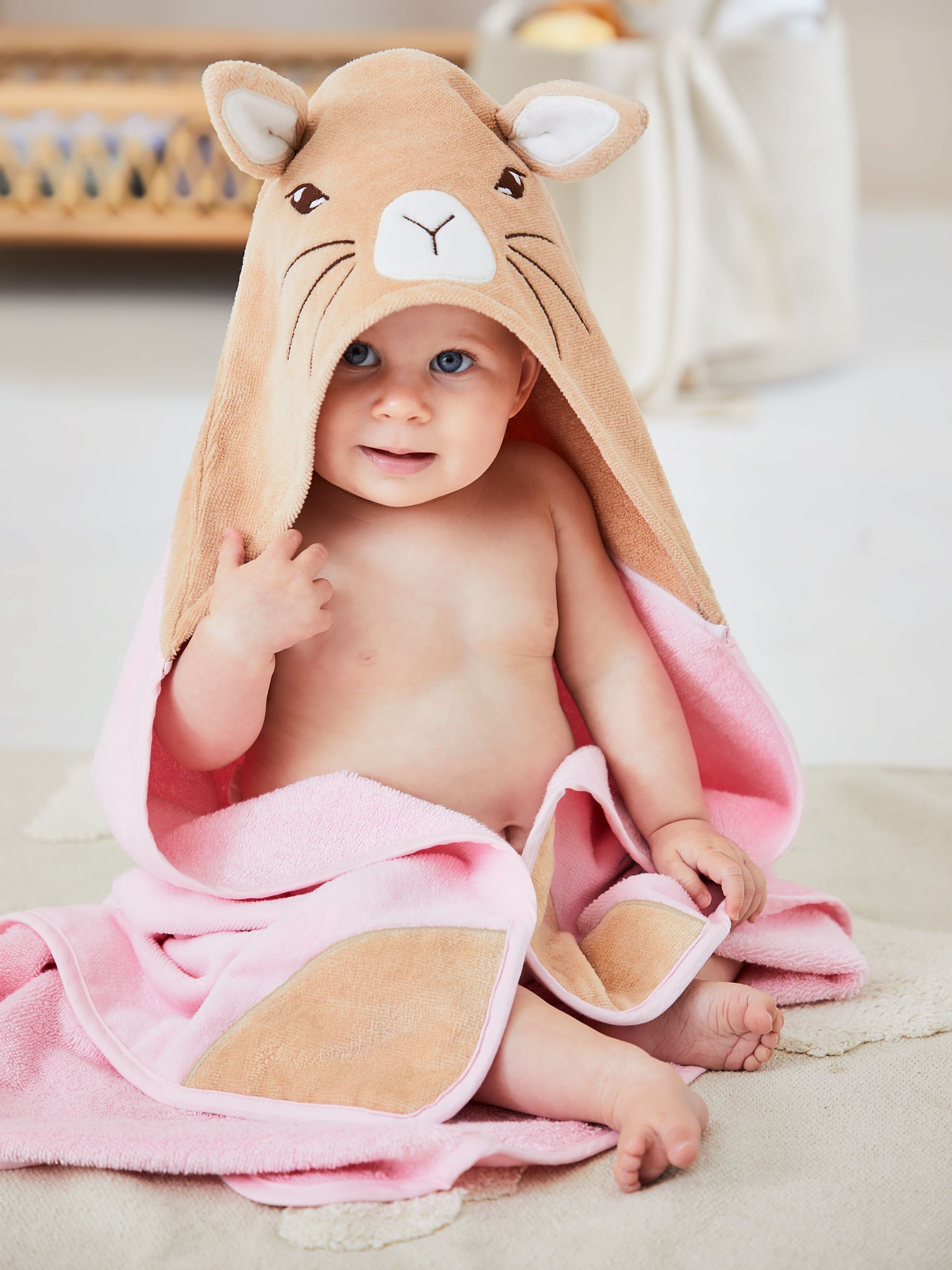 Flopsy Bunny Hooded Towel