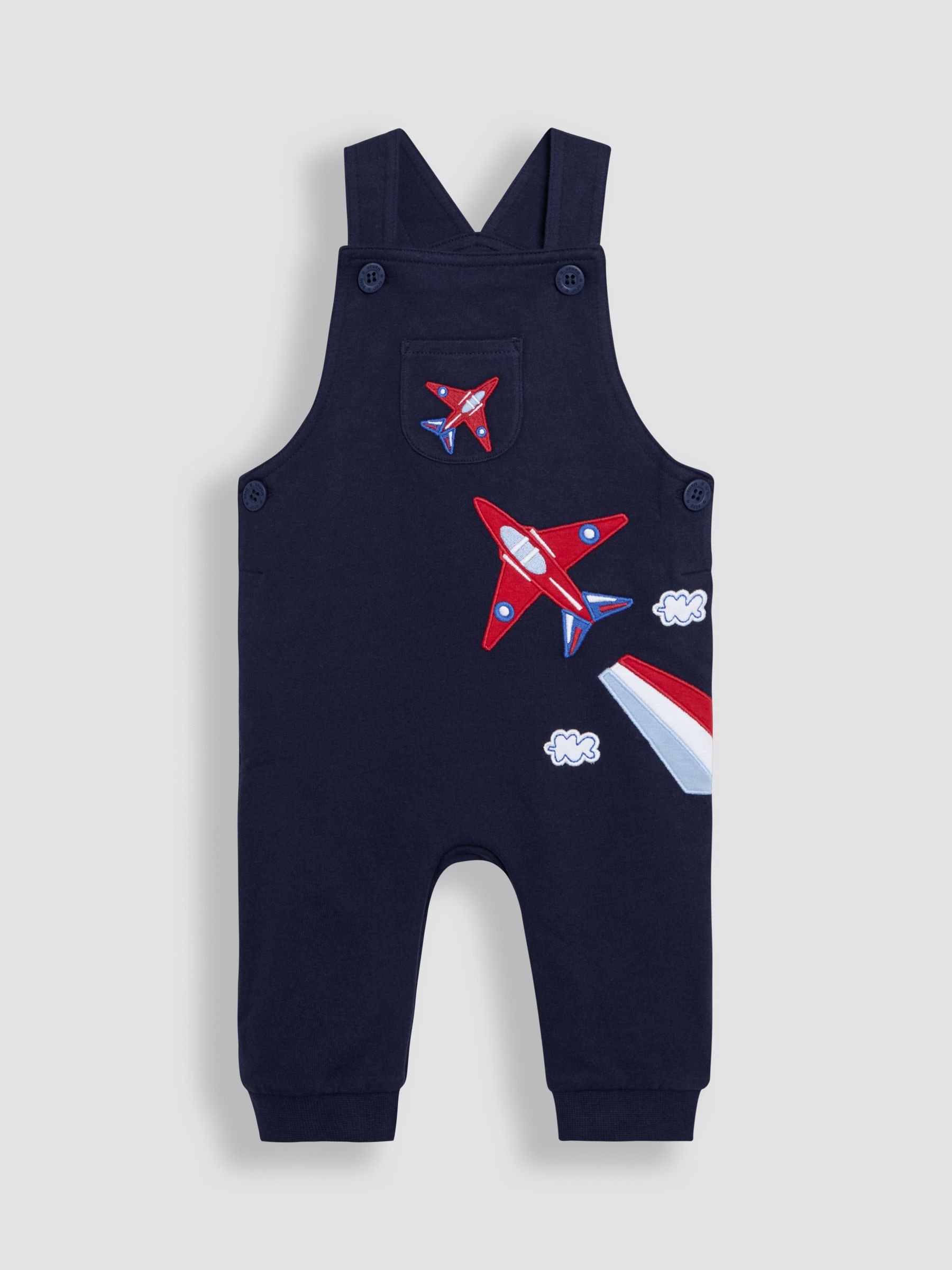 Navy 2-Piece Red Arrows Dungarees And T-Shirt Set