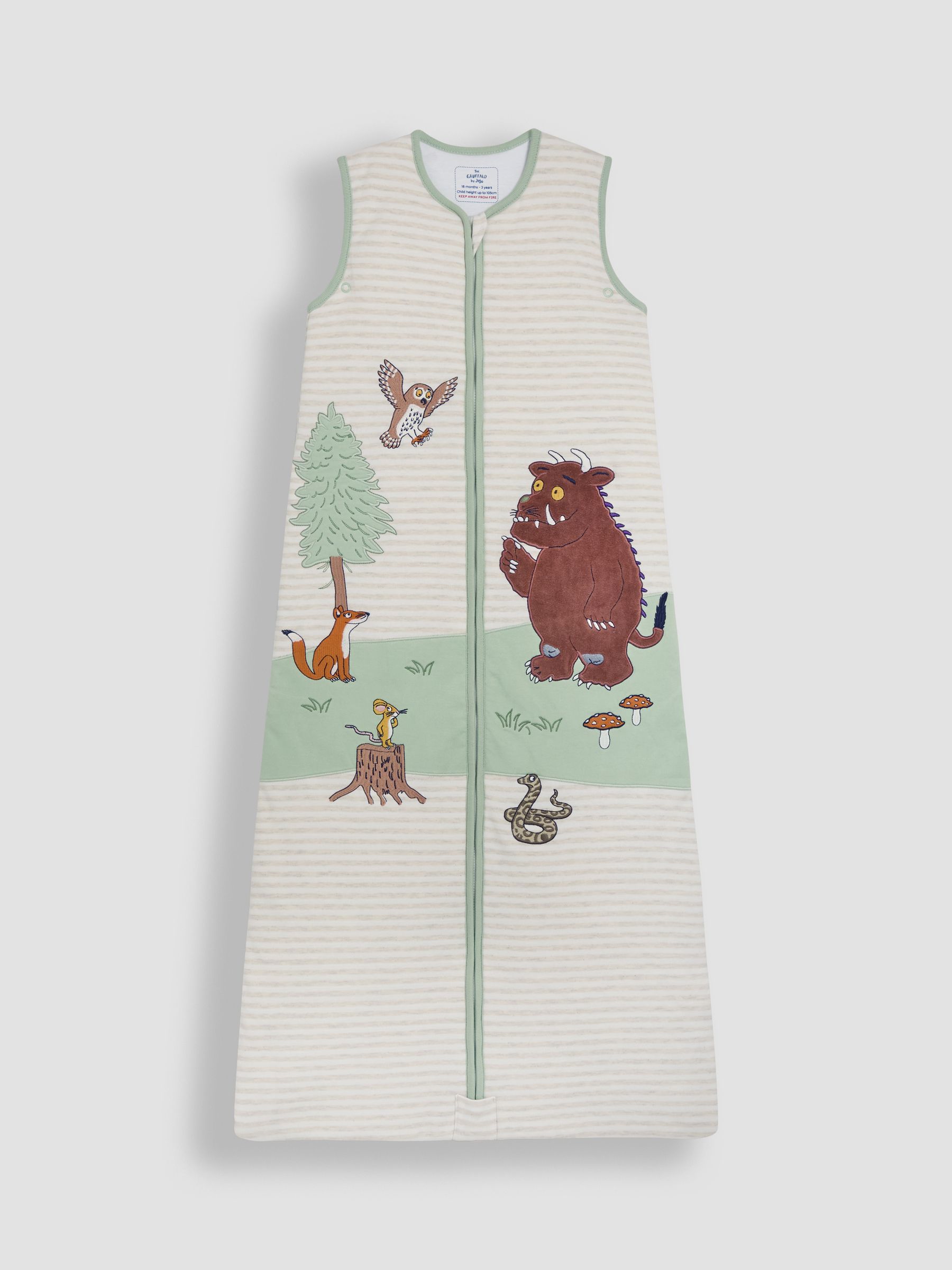 The Gruffalo Appliqué Toddler Sleeping Bag